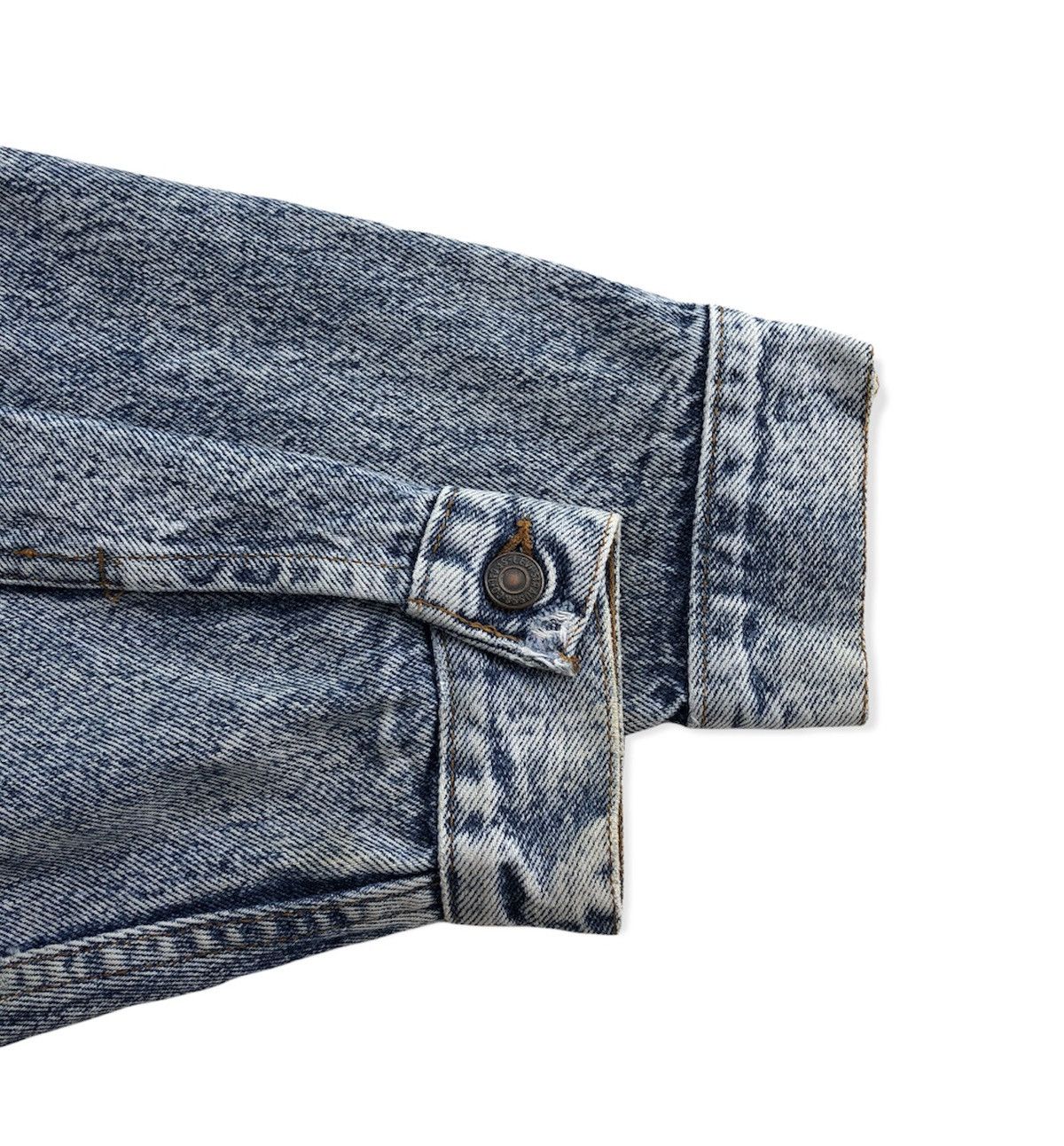Levi's Vintage 80s Levis Trucker Jacket Made In USA 🇺🇸 Size US XL / EU 56 / 4 - 10 Thumbnail