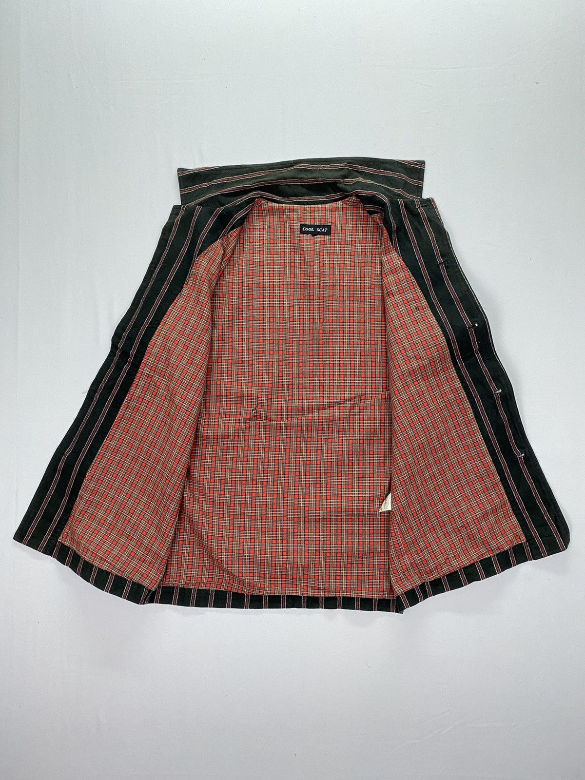 Japanese Brand Cool Scat Stripes Chore Jacket Size US S / EU 44-46 / 1 - 8 Thumbnail