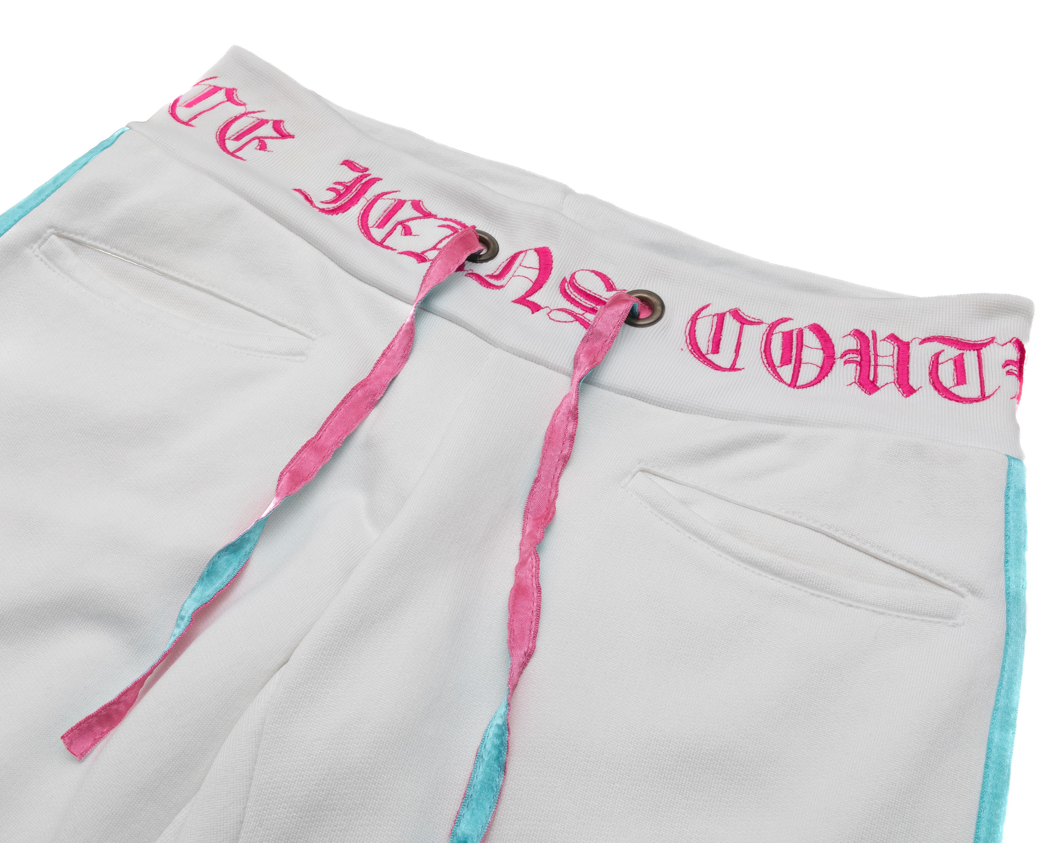 Versace VERSCE JEANS COUTURE Y2K Sweat Bermudas Shorts Size 26" / US 2 / IT 38 - 2 Thumbnail