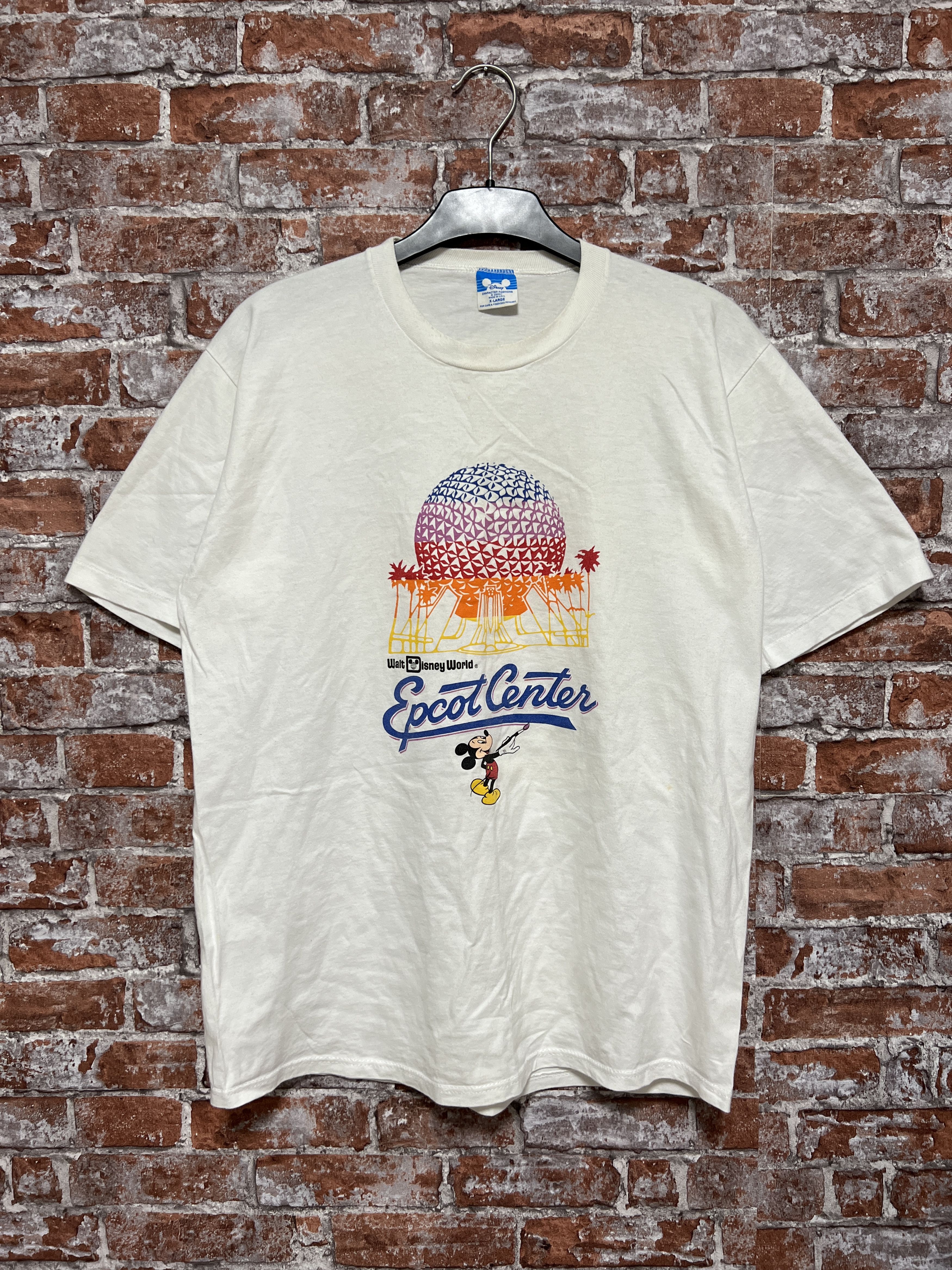Cartoon Network × Disney × Vintage Vintage 90s Walt Disney World Epcot Center T-shirt Size US XL / EU 56 / 4 - 1 Thumbnail