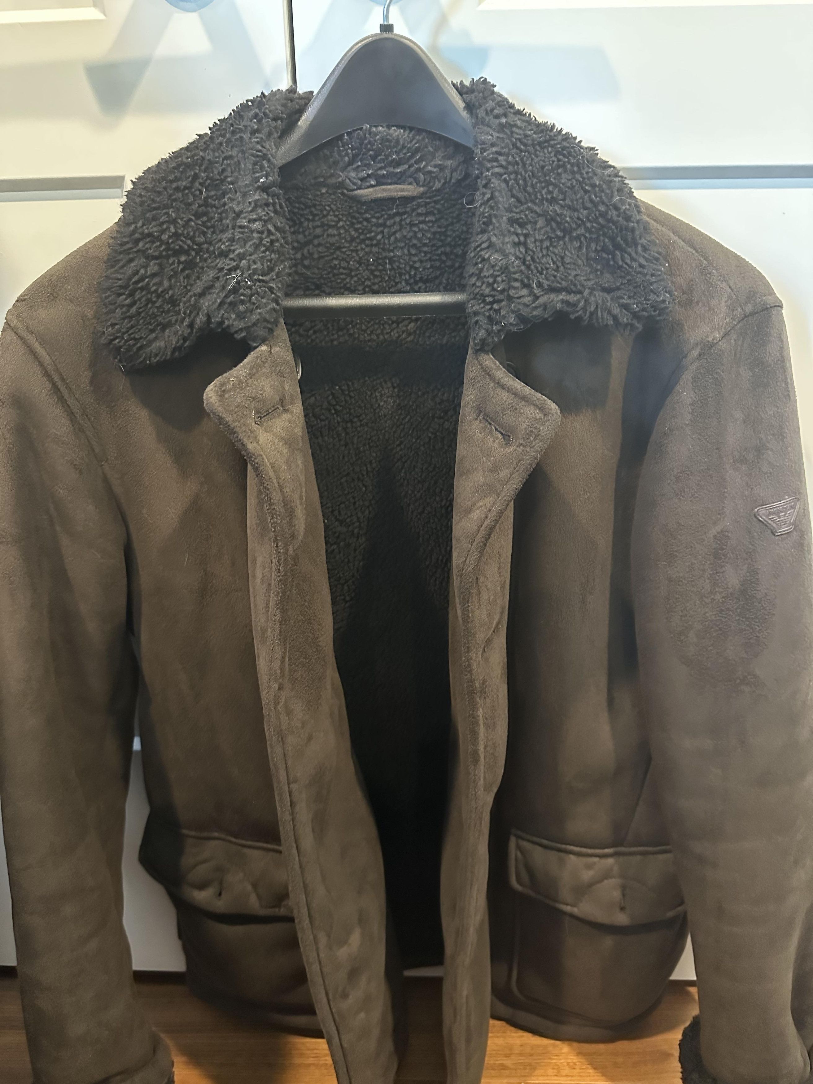 Armani Jeans Shearling Jacket