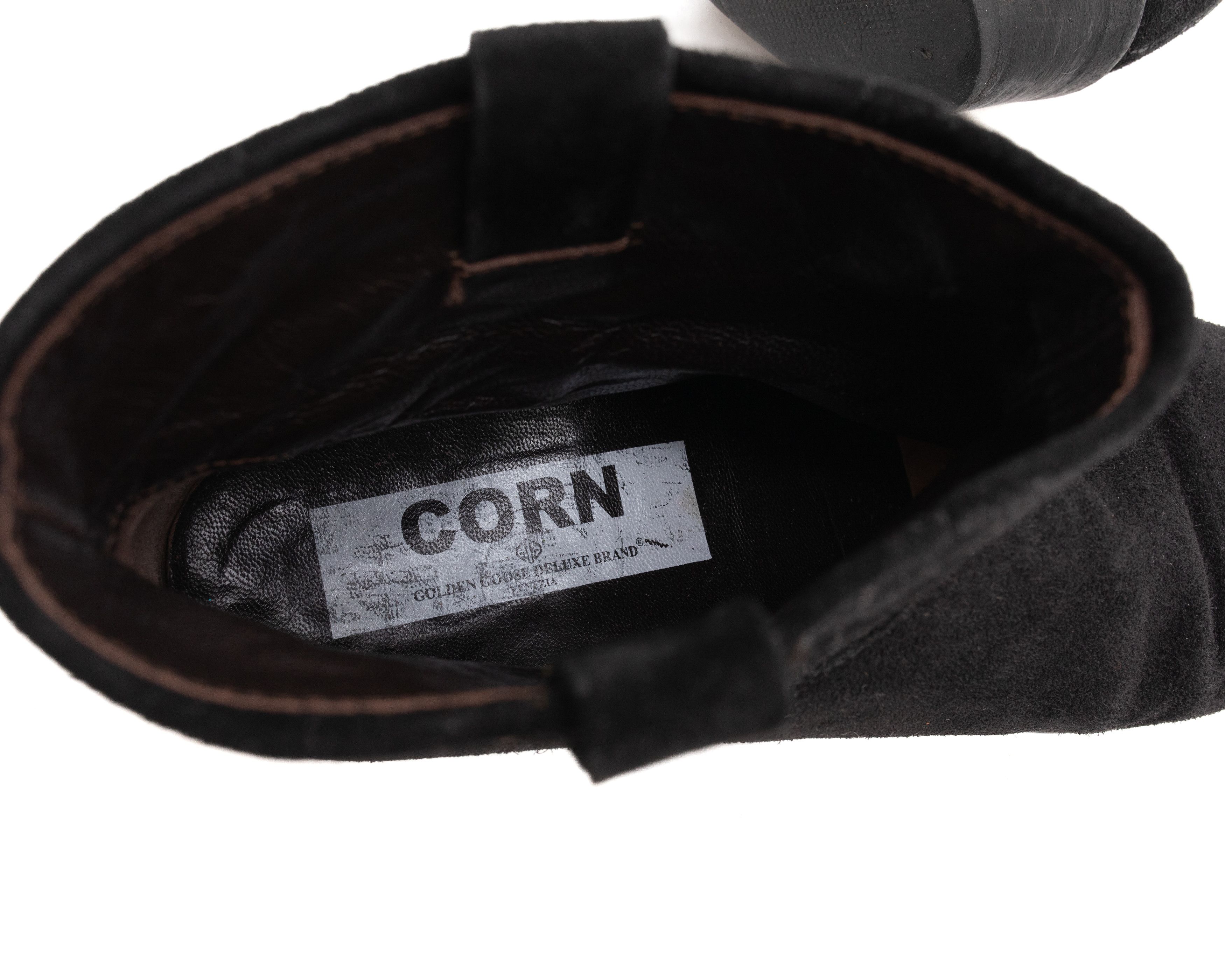 Golden Goose *No Tariff* GOLDEN GOOSE GGSB Western Corn Suede Booties Size US 8.5 / IT 38.5 - 7 Thumbnail