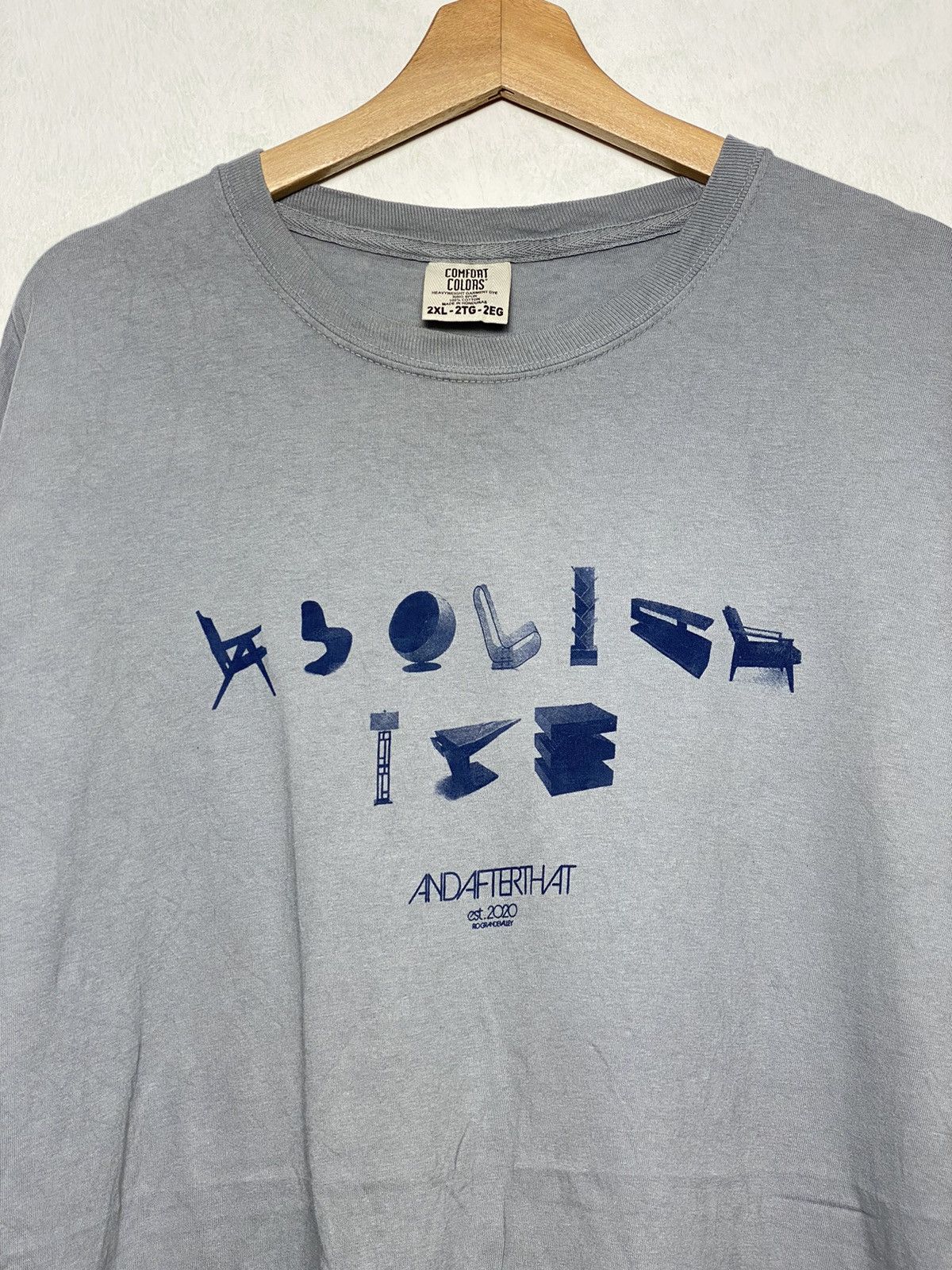 Other Vintage Andafterthat Chair Tees Size US XXL / EU 58 / 5 - 3 Thumbnail