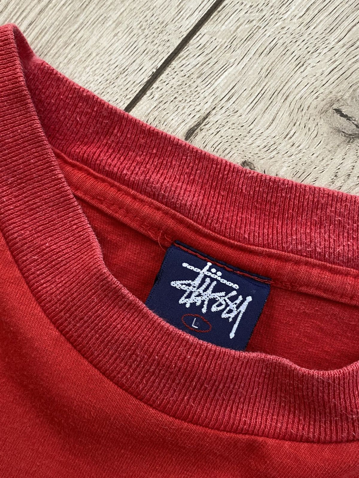 Stussy × Vintage Vintage Stussy 90s Long Sleeve Size L Size US L / EU 52-54 / 3 - 5 Thumbnail