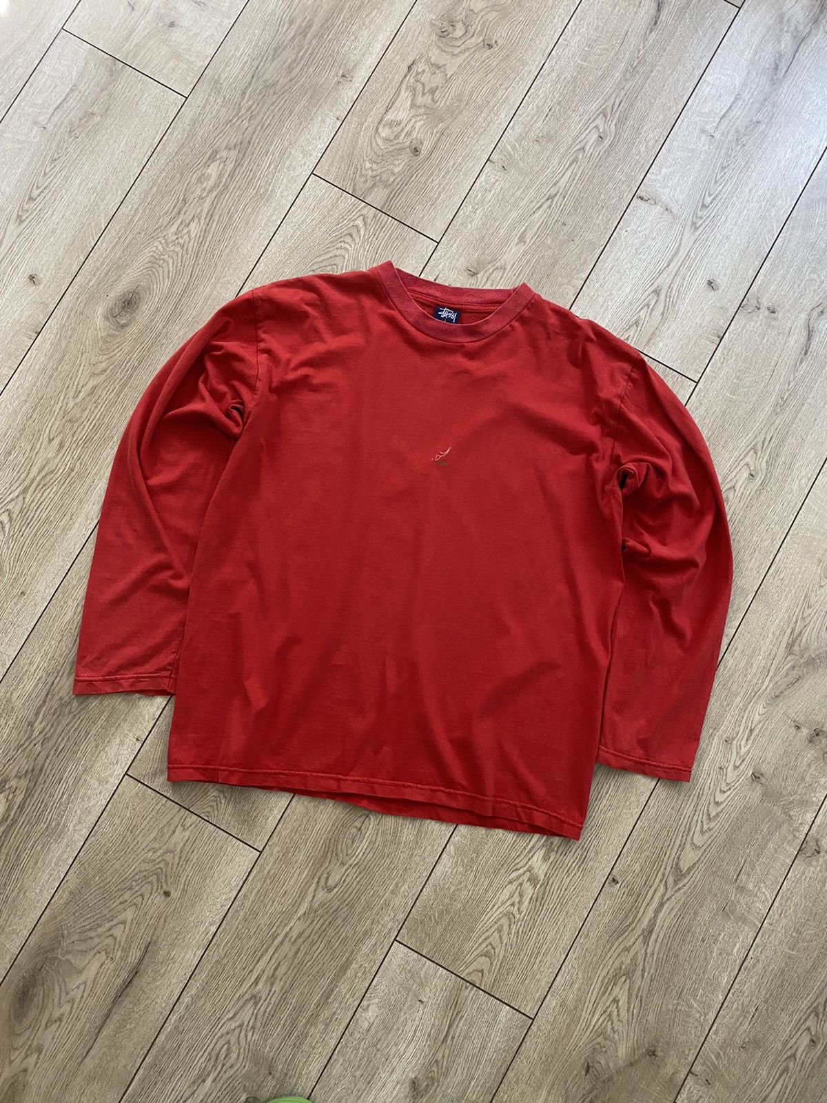 Stussy × Vintage Vintage Stussy 90s Long Sleeve Size L Size US L / EU 52-54 / 3 - 1 Thumbnail
