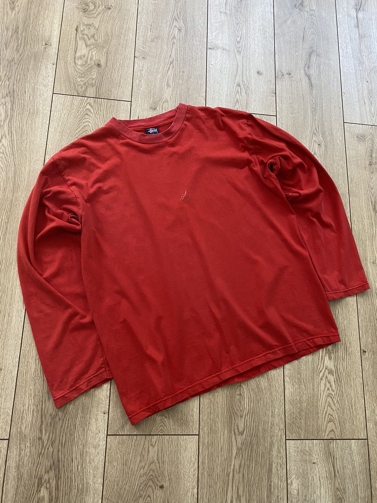 Stussy × Vintage Vintage Stussy 90s Long Sleeve Size L Size US L / EU 52-54 / 3 - 2 Thumbnail