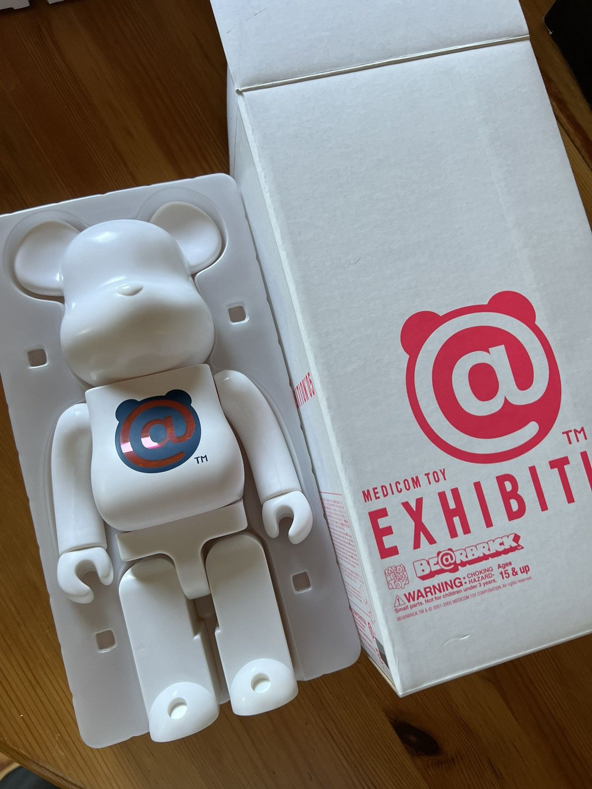 image of 2005 Medicom Bearbrick Exhibition in White, Men's