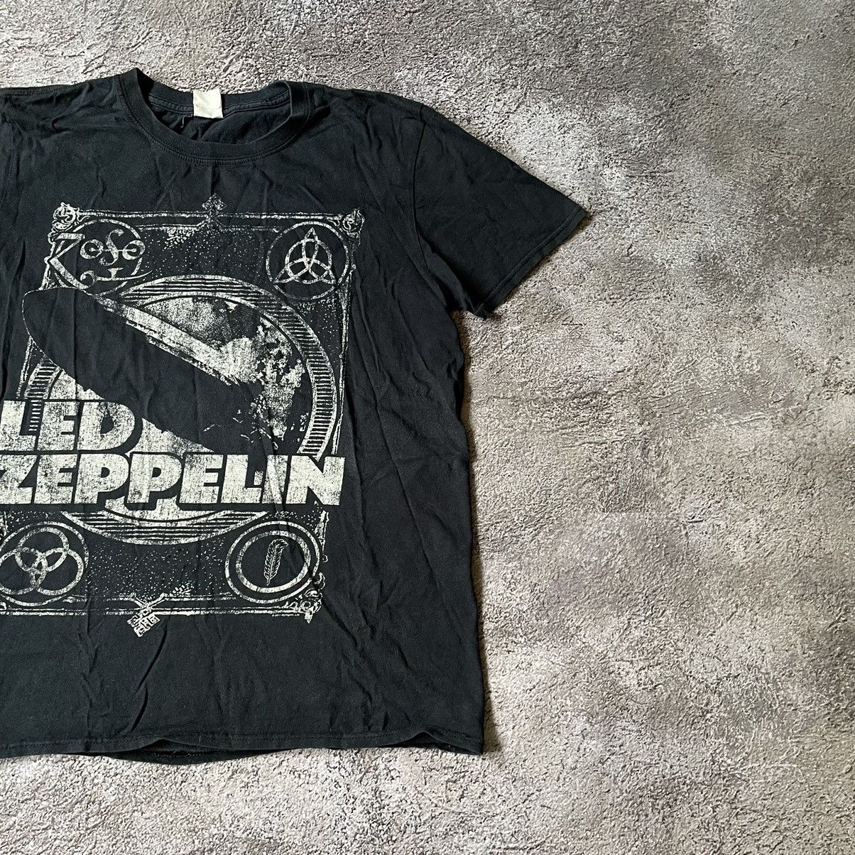 Band Tees Vintage Y2K Led Zeppelin Logo Blood DEAD Skulls Horror Tee Size US M / EU 48-50 / 2 - 3 Thumbnail