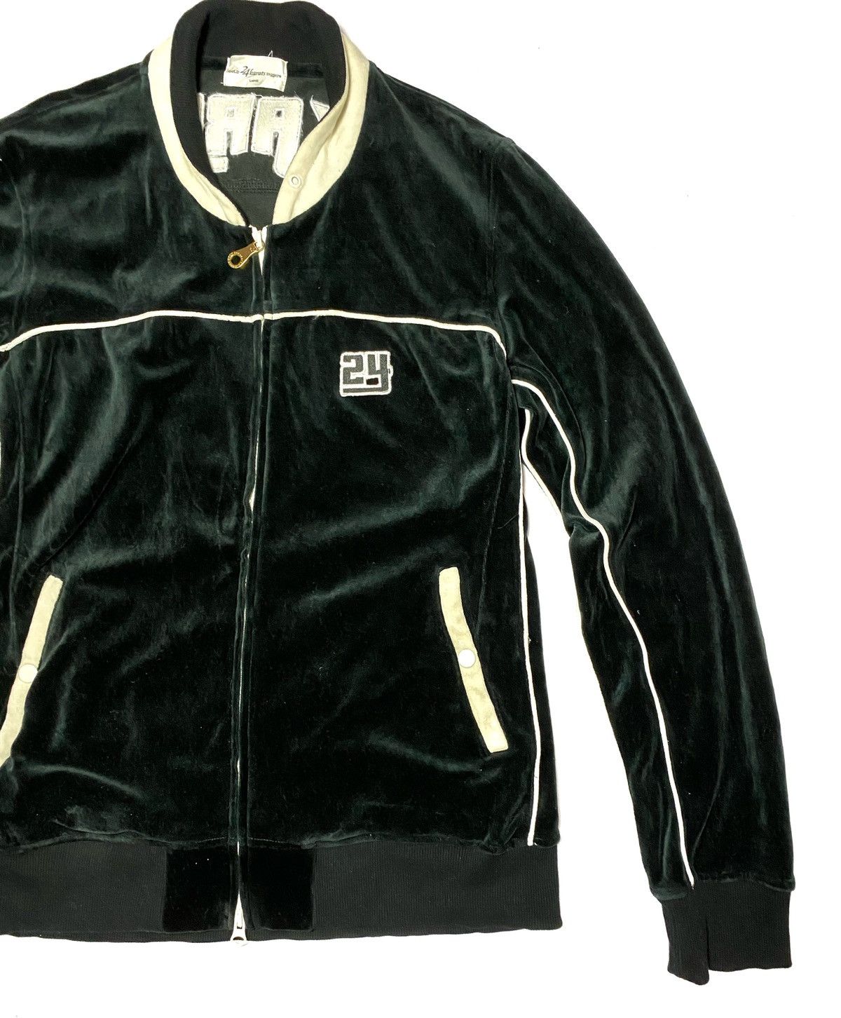 Japanese Brand Japanese Brand 24 Karats Gold Diggers Velvet Jacket Size US M / EU 48-50 / 2 - 2 Thumbnail
