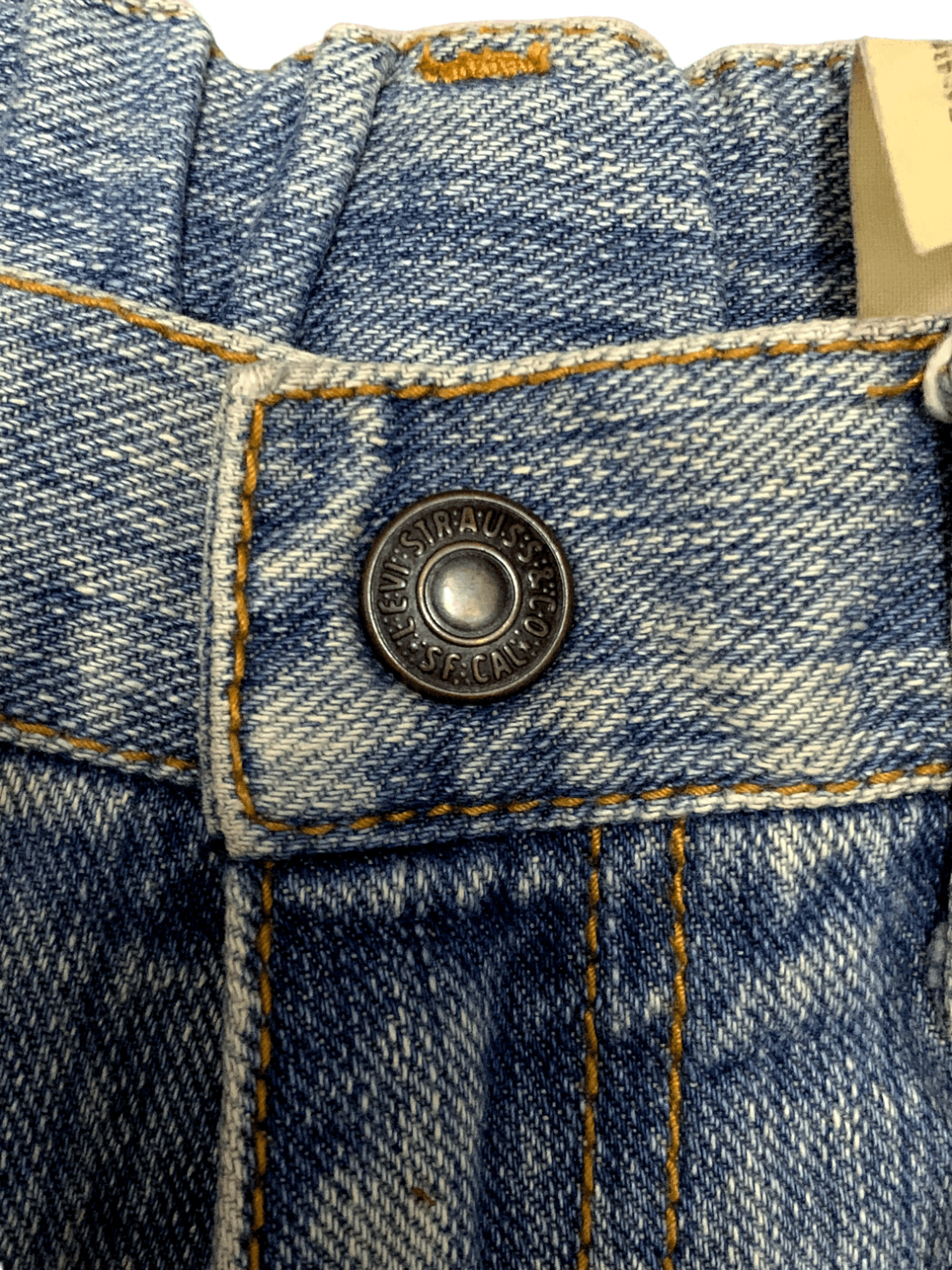 Levi's × Levi's Vintage Clothing Vintage Levis Classic Blue Wash Distressed Jeans 22x28 Size 22" - 5 Thumbnail