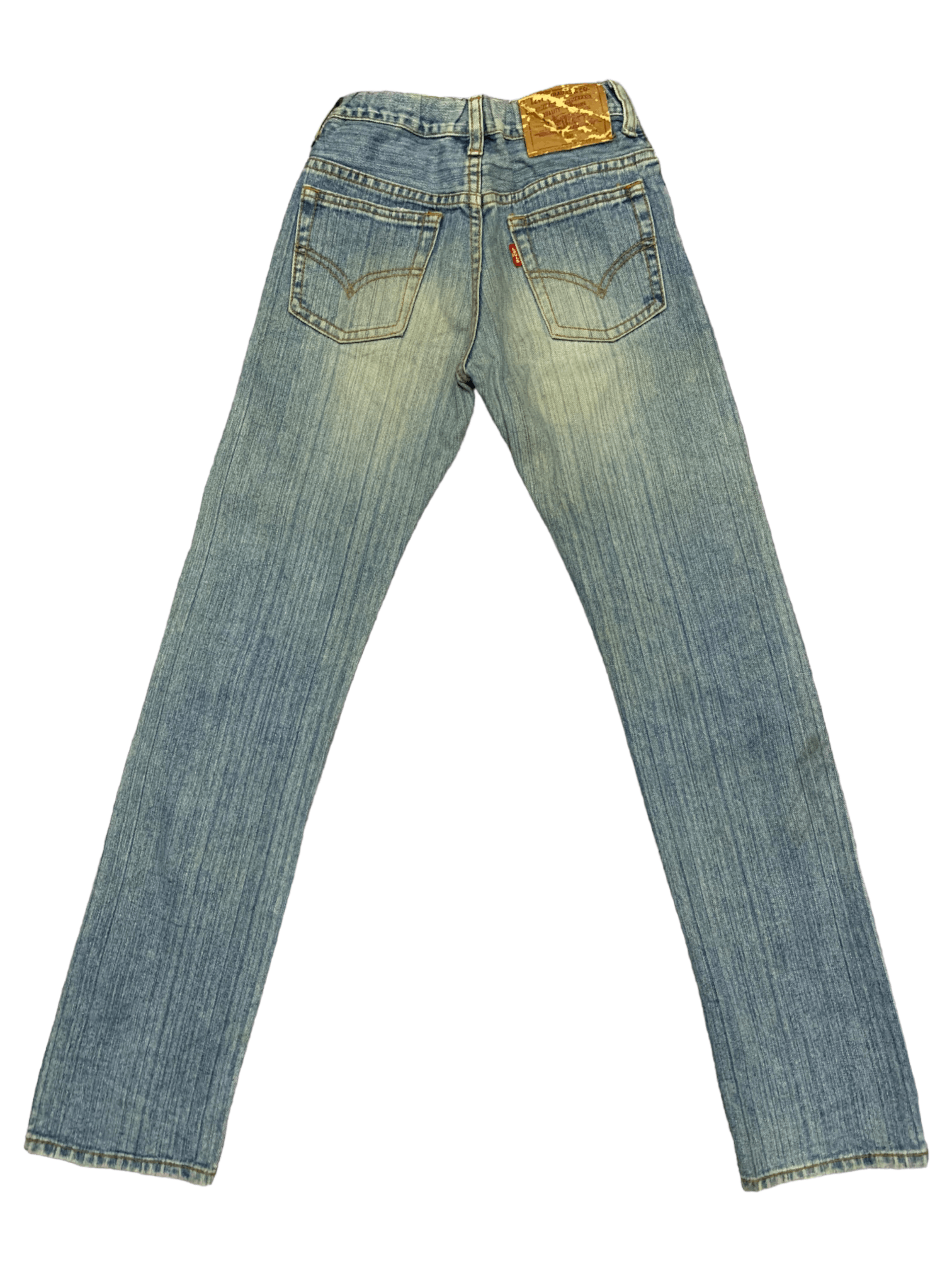 Levi's × Levi's Vintage Clothing Vintage Levis Classic Blue Wash Distressed Jeans 22x28 Size 22" - 2 Thumbnail