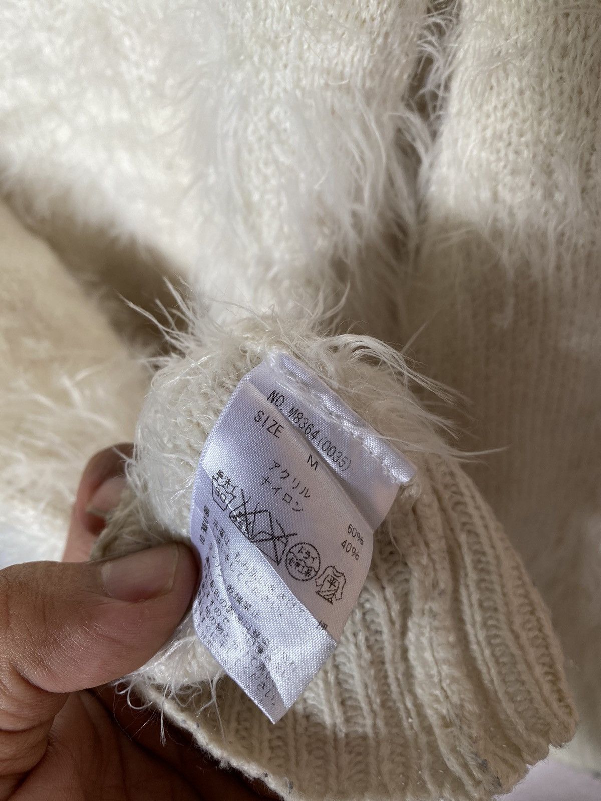 Japanese Brand ⚡️Steals⚡️ Designer Cecil McBEE Fuzzy Knit Sweater Size S / US 4 / IT 40 - 9 Thumbnail