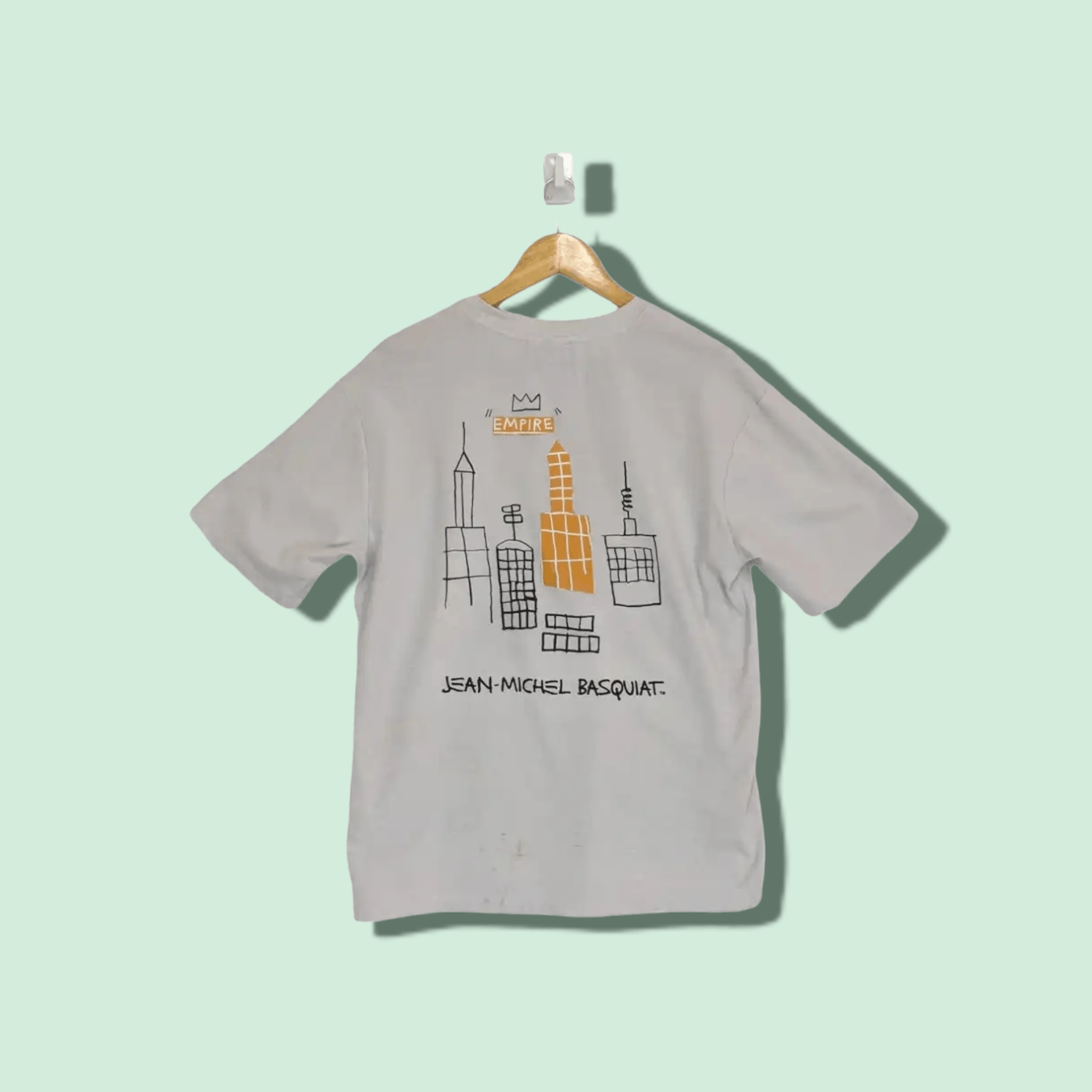 Jean-Michel Basquiat JEAN MICHEL BASQUIT x Clride.n Graphic T-Shirt Size US L / EU 52-54 / 3 - 1 Thumbnail