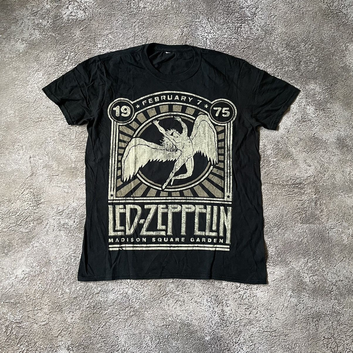 Band Tees Vintage Y2K Led Zeppelin Logo Angel DEAD Skulls Horror Tee Size US M / EU 48-50 / 2 - 2 Thumbnail