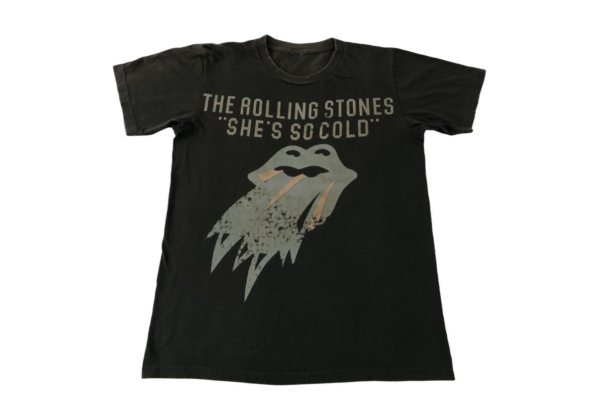 Band Tees Rolling Stone English Band Freeze Tongue Lips Logo Design Size US S / EU 44-46 / 1 - 1 Thumbnail