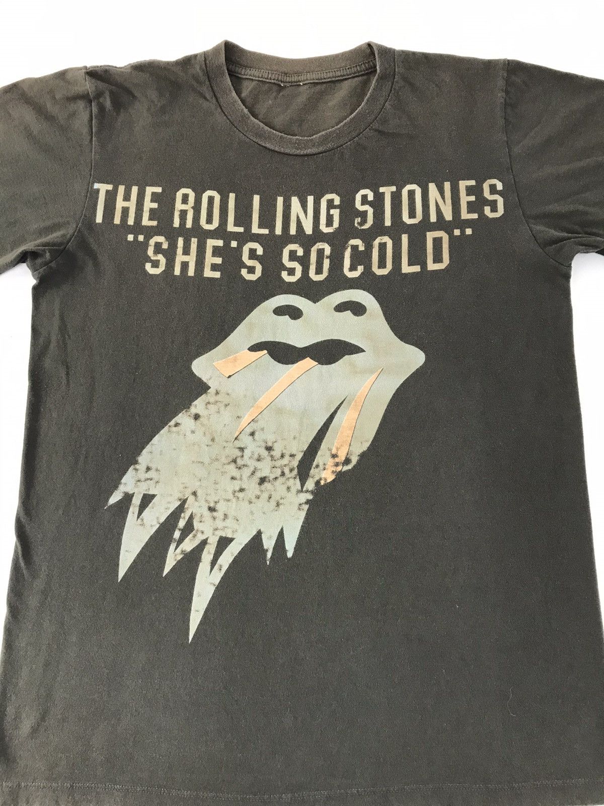 Band Tees Rolling Stone English Band Freeze Tongue Lips Logo Design Size US S / EU 44-46 / 1 - 3 Thumbnail