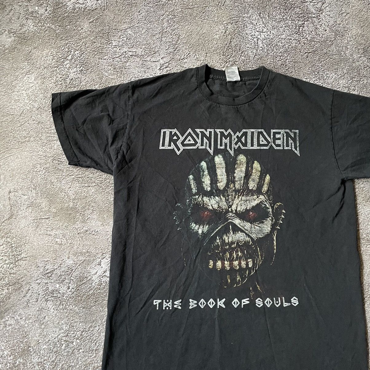 Band Tees Vintage Y2K Iron Maiden Face Angel DEAD Skulls Horror Tee Size US L / EU 52-54 / 3 - 4 Thumbnail