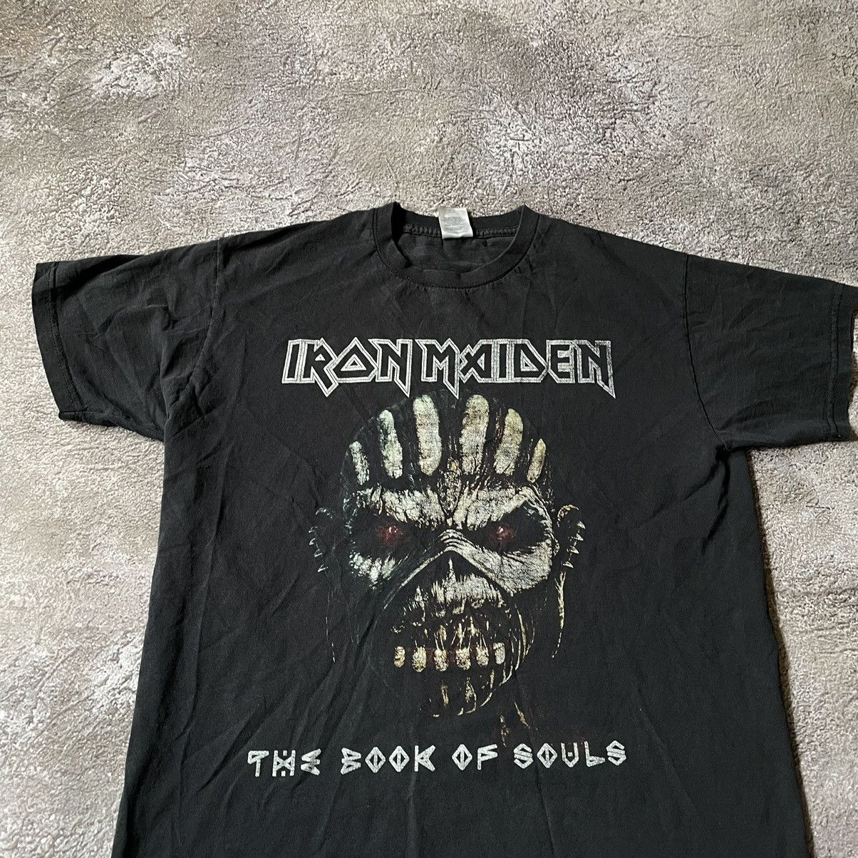 Band Tees Vintage Y2K Iron Maiden Face Angel DEAD Skulls Horror Tee Size US L / EU 52-54 / 3 - 5 Thumbnail