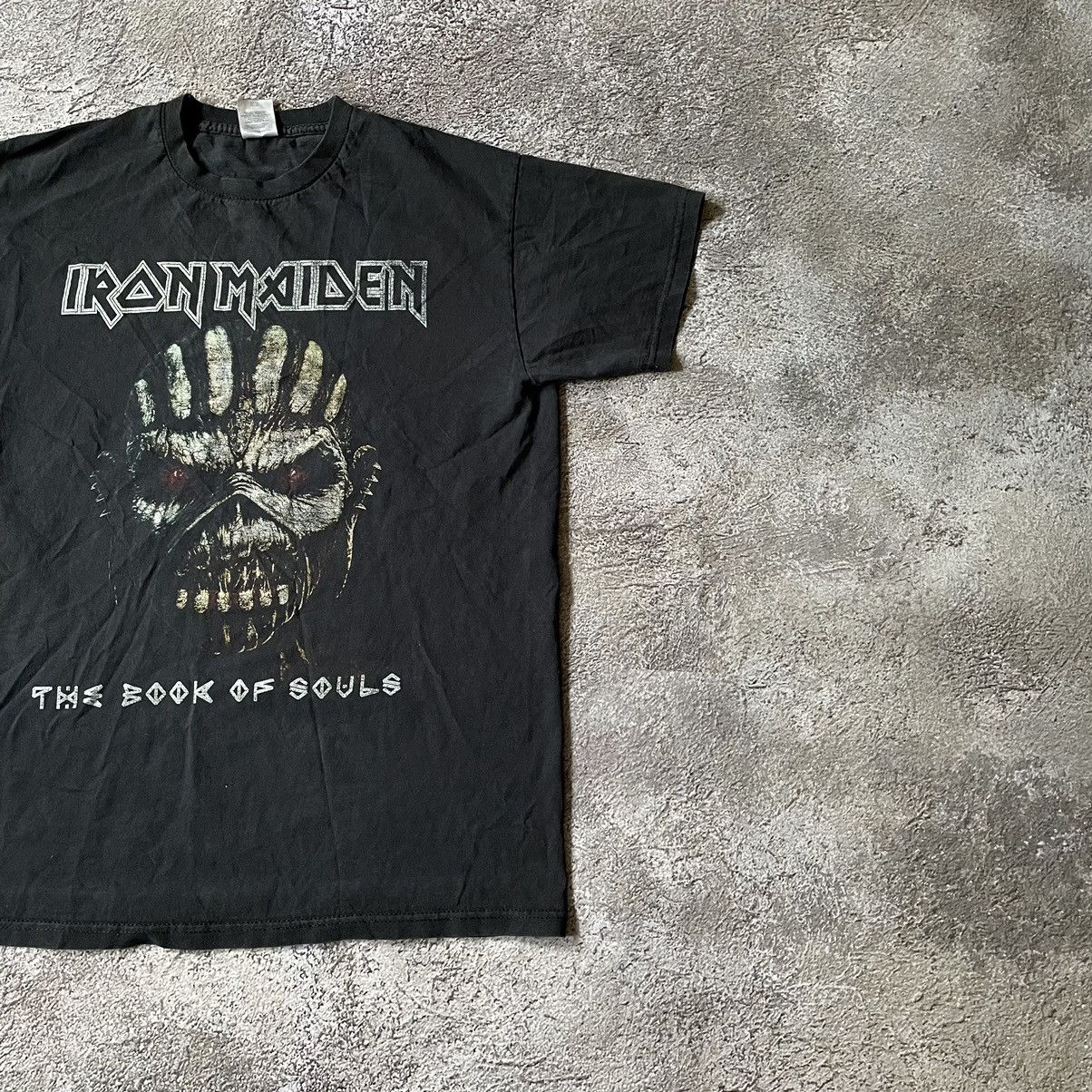 Band Tees Vintage Y2K Iron Maiden Face Angel DEAD Skulls Horror Tee Size US L / EU 52-54 / 3 - 3 Thumbnail