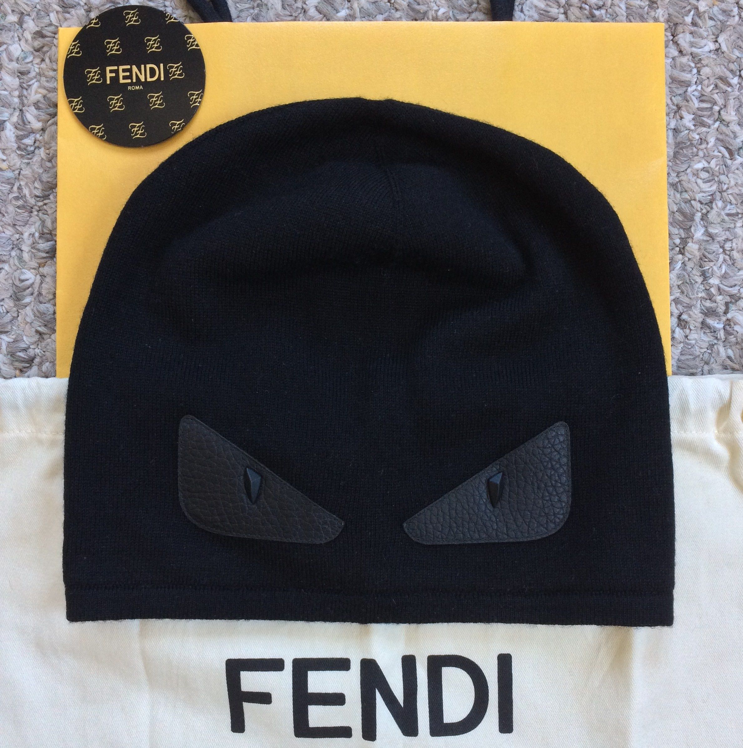 Fendi bug eyes beanie on sale