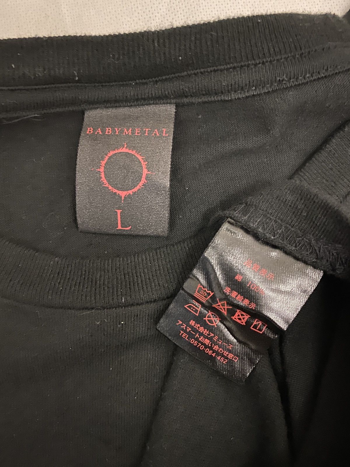 Band Tees 🔥🔥💰💰Babymetal Tour 2018 RARE 🔥 Size US L / EU 52-54 / 3 - 3 Thumbnail
