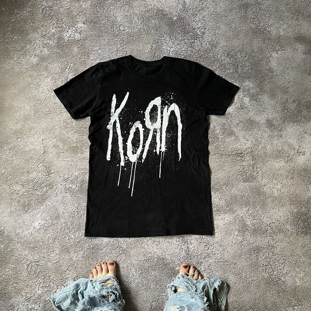 Vintage Vintage Y2K Korn Graphic Tee Band Streetwear Grunge Boxy M Size US M / EU 48-50 / 2 - 1 Thumbnail
