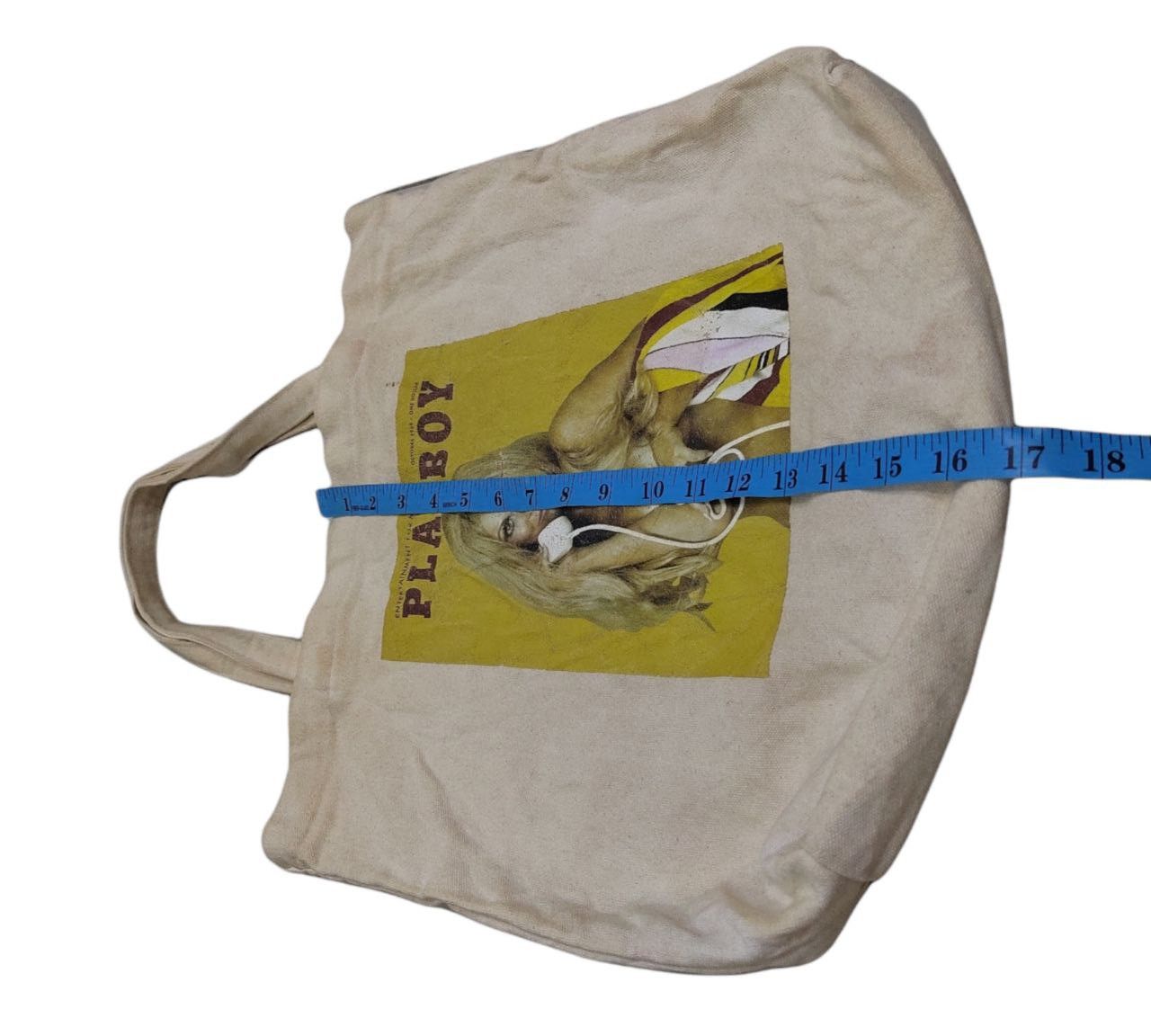 Hook-Ups × Playboy × Vintage Playboy Vintage Tote Bag Magazines Nudes /Hookup Size ONE SIZE - 5 Thumbnail