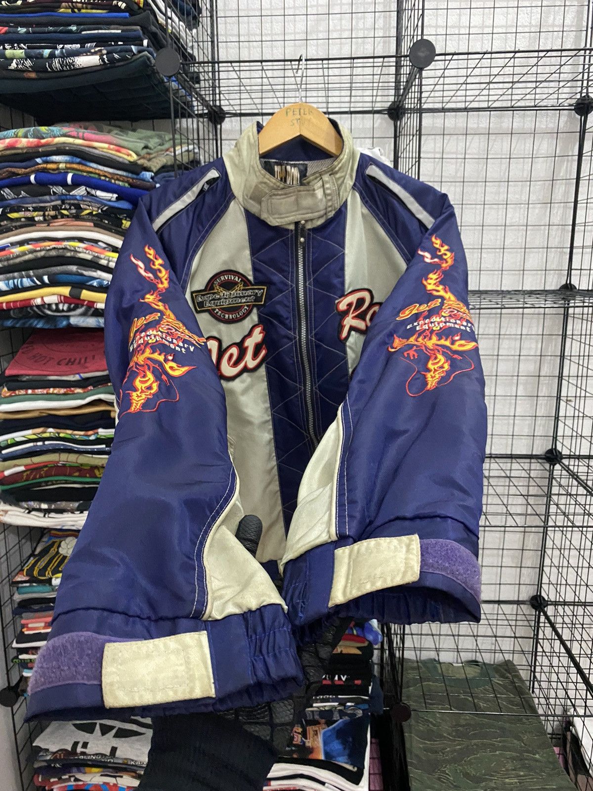 Sports Specialties × Vintage Vintage Jet Rod Drag Racing Jacket Nice Design Size US L / EU 52-54 / 3 - 8 Thumbnail