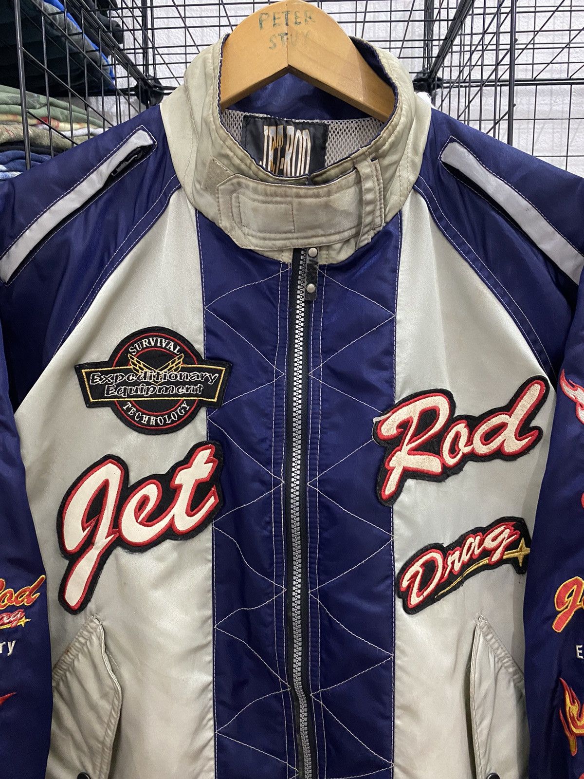 Sports Specialties × Vintage Vintage Jet Rod Drag Racing Jacket Nice Design Size US L / EU 52-54 / 3 - 3 Thumbnail