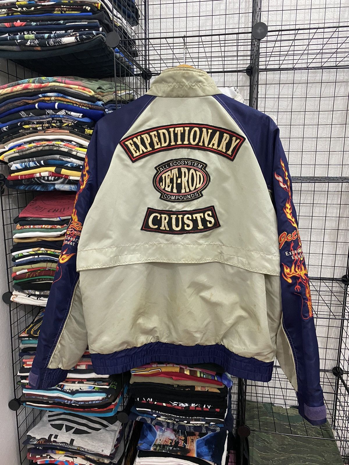 Sports Specialties × Vintage Vintage Jet Rod Drag Racing Jacket Nice Design Size US L / EU 52-54 / 3 - 2 Thumbnail