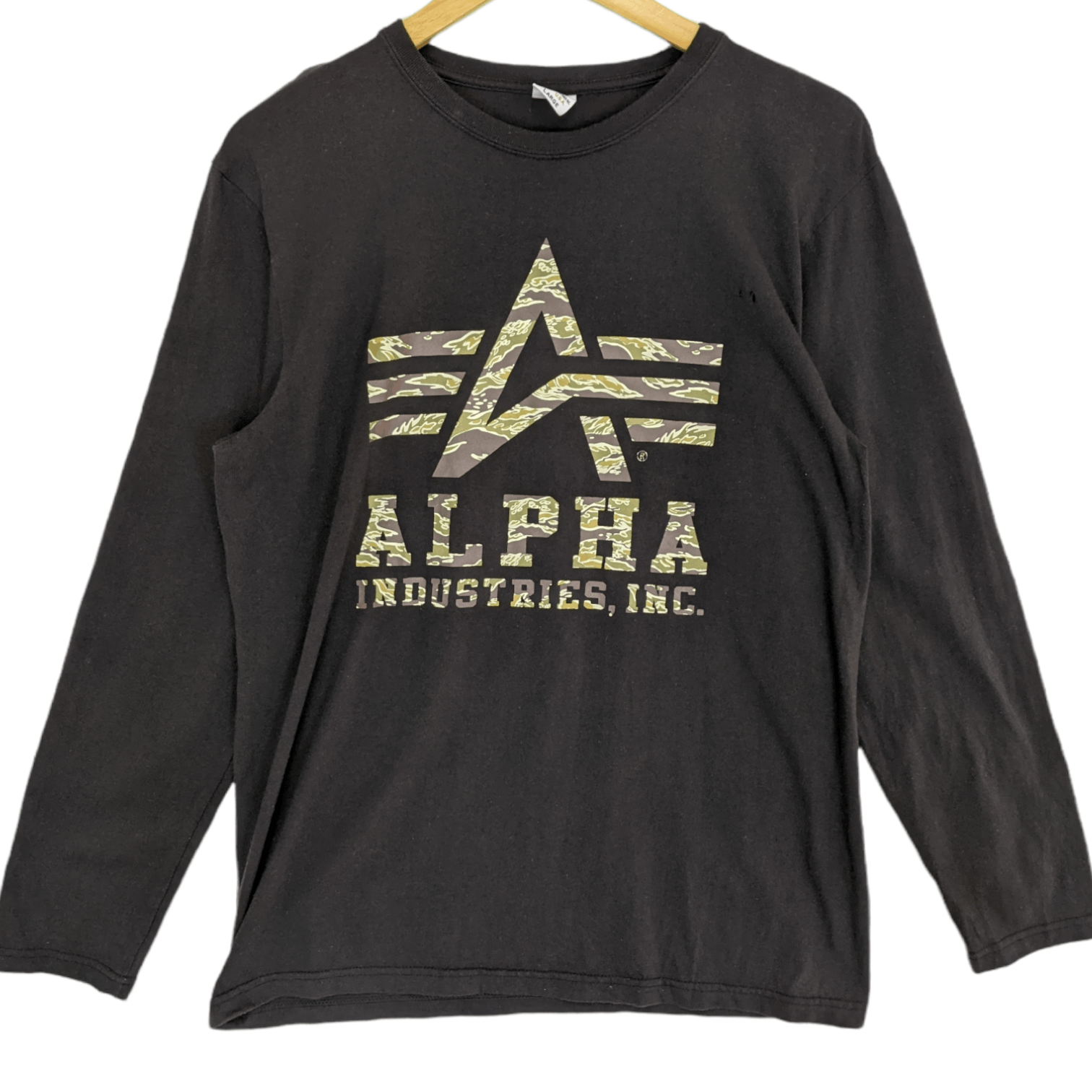 Alpha Industries ALPHA INDUSTRIES Air Force Big Logo Long Sleeve T-Shirt Size US L / EU 52-54 / 3 - 2 Thumbnail