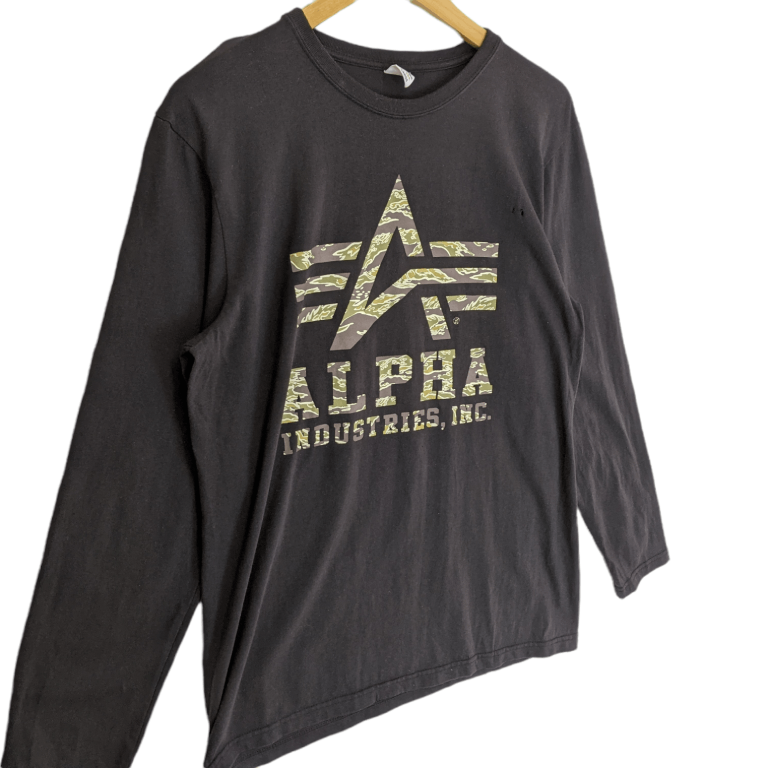 Alpha Industries ALPHA INDUSTRIES Air Force Big Logo Long Sleeve T-Shirt Size US L / EU 52-54 / 3 - 3 Thumbnail