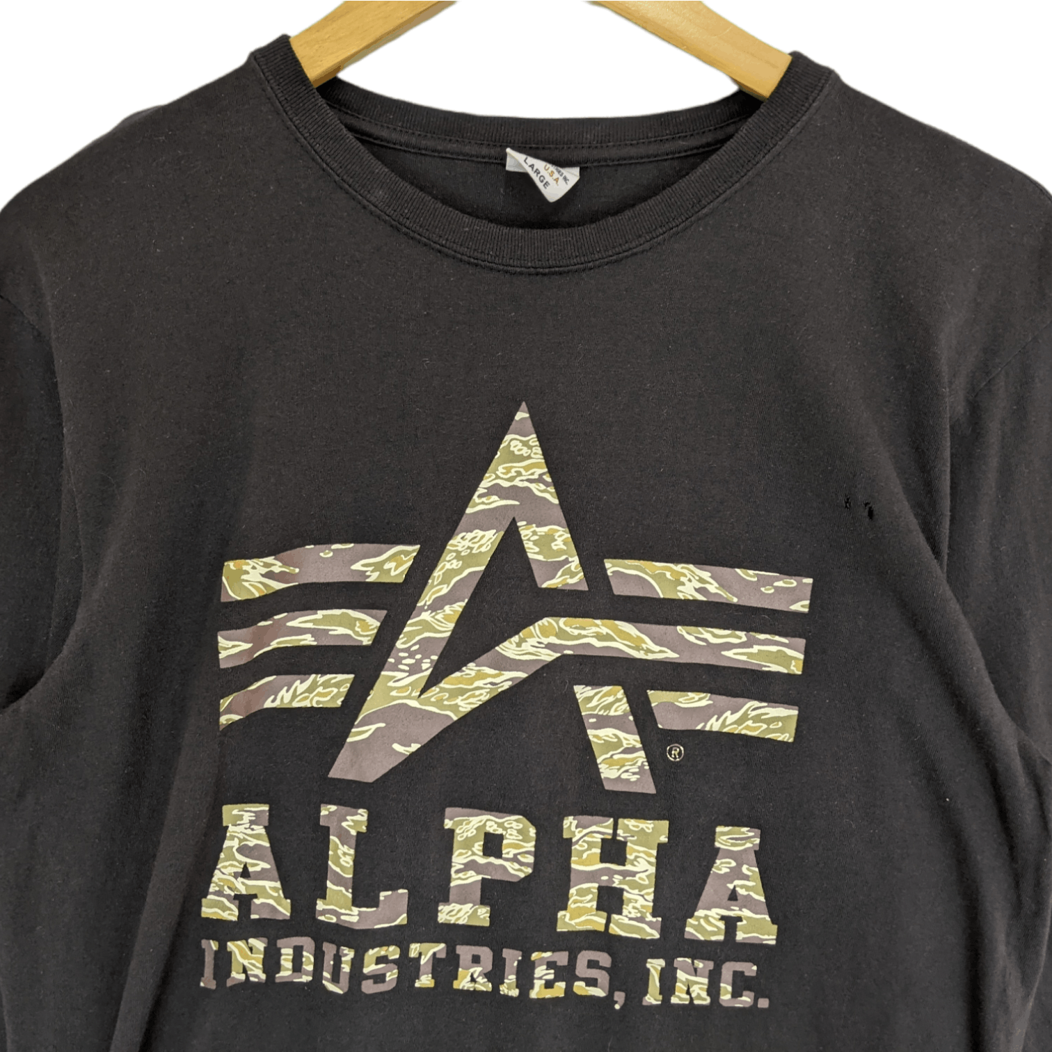 Alpha Industries ALPHA INDUSTRIES Air Force Big Logo Long Sleeve T-Shirt Size US L / EU 52-54 / 3 - 4 Thumbnail