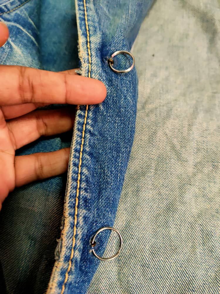 Levi's Vintage Clothing Levis Ladies Denim Jacket Size ONE SIZE - 9 Thumbnail