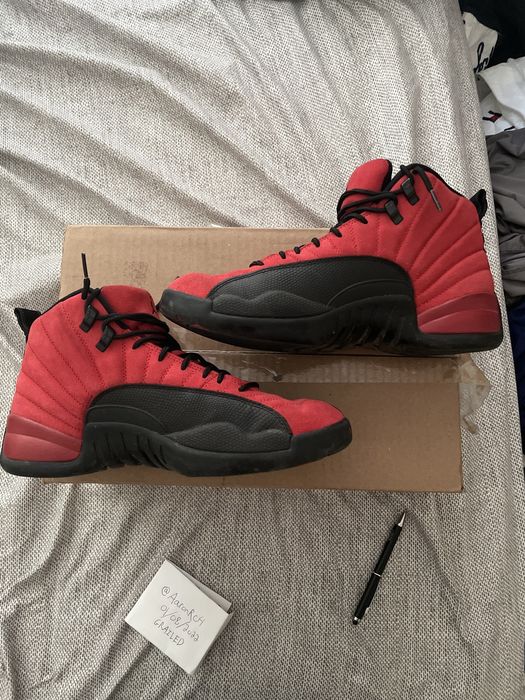 jordan12 reverse flu game