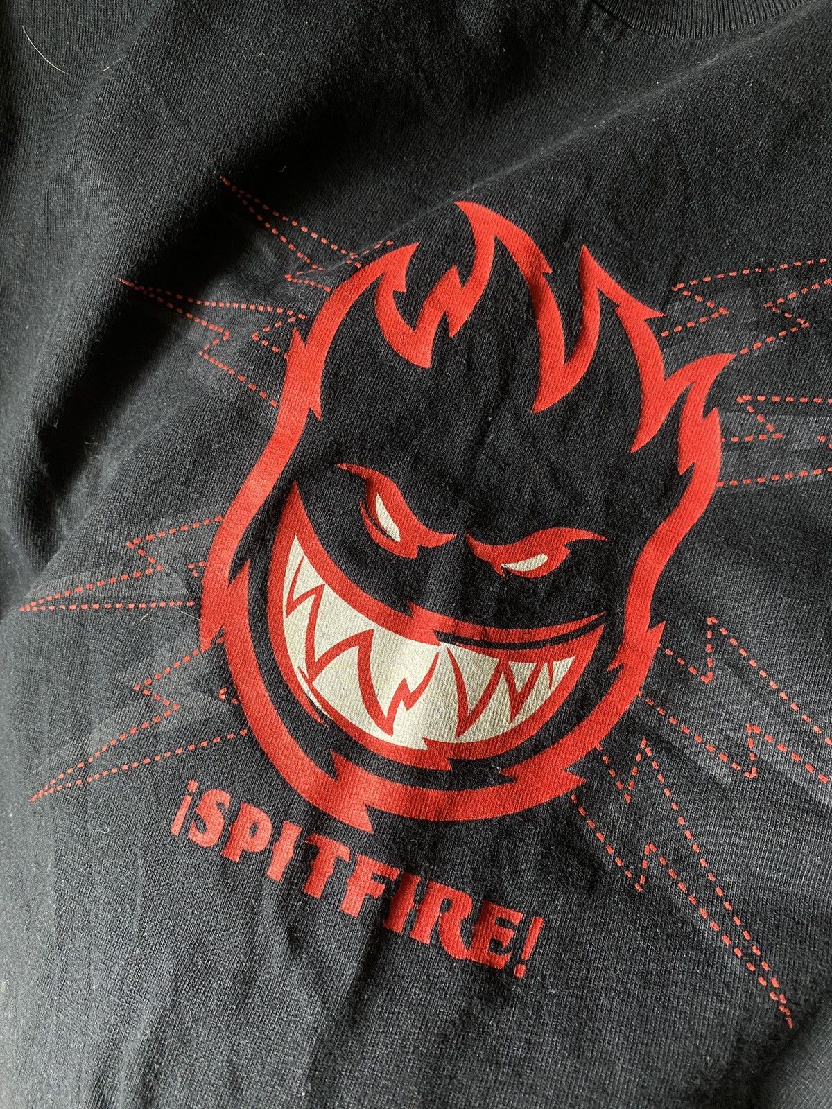 Spitfire × Vintage VINTAGE SPITFIRE WHEELS CO. USA TEE Size US M / EU 48-50 / 2 - 3 Thumbnail
