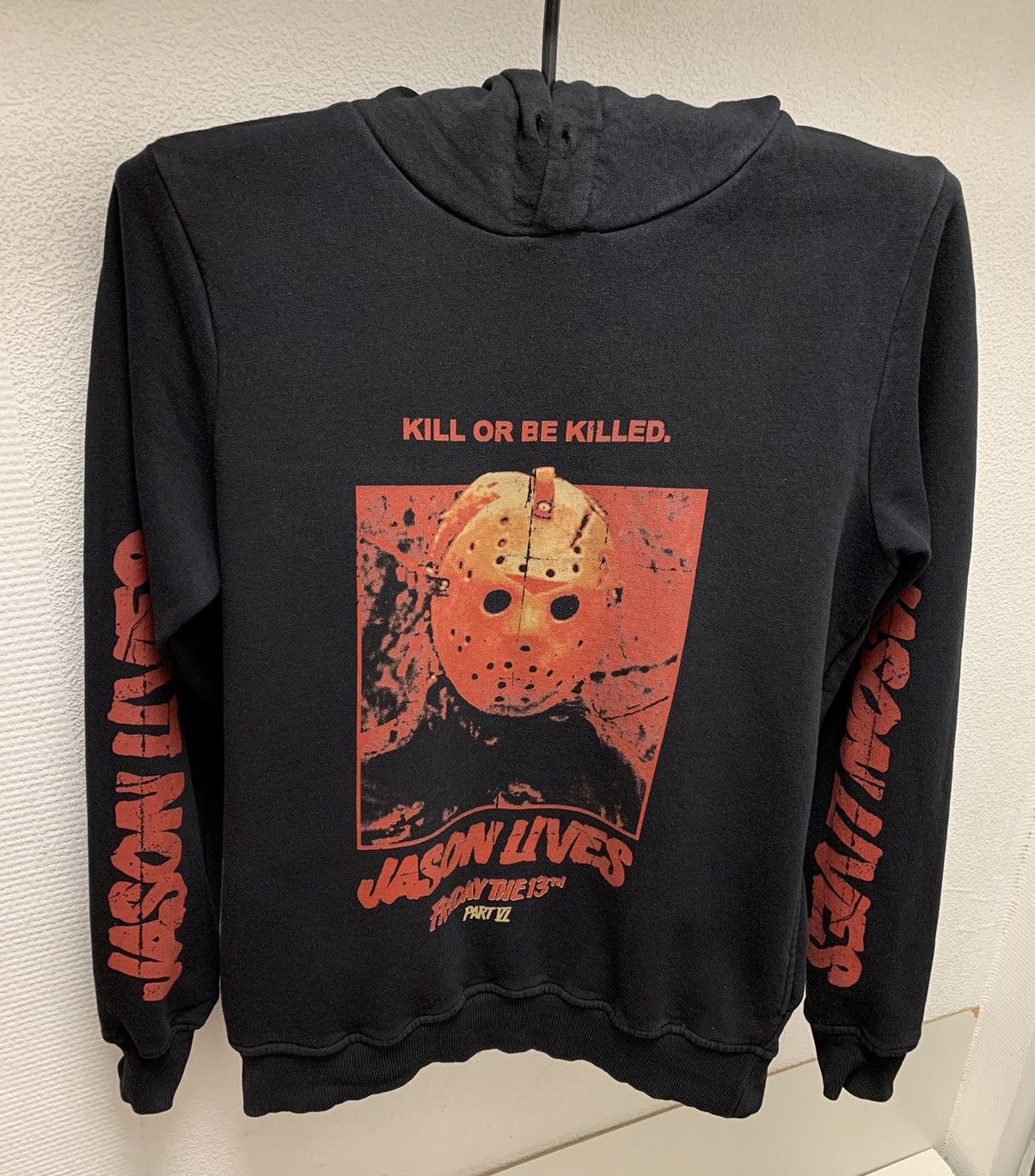 Band Tees Friday the 13th Jason lives black hoodie M Expert horror Size US M / EU 48-50 / 2 - 2 Thumbnail