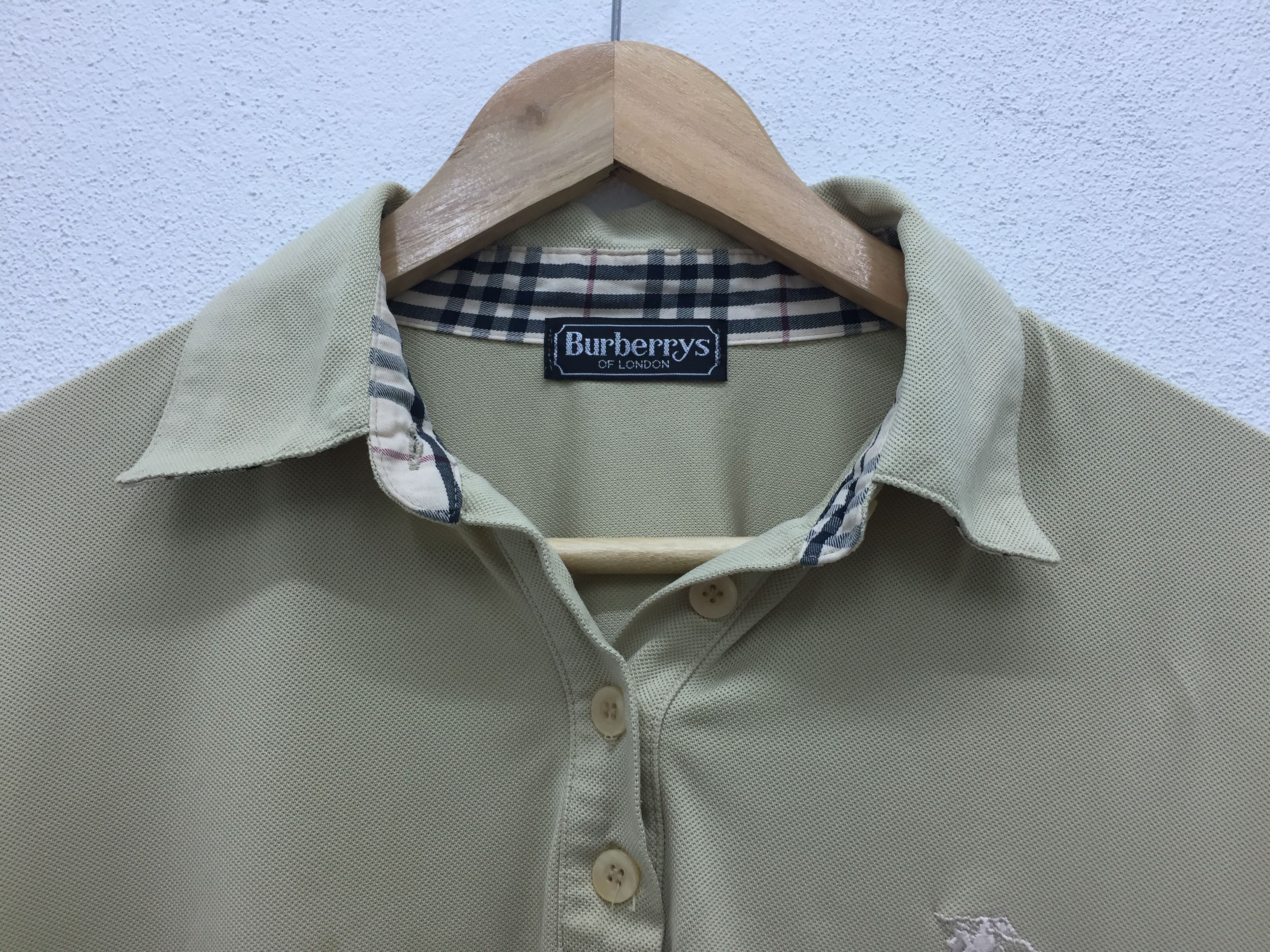 Burberry Vintage Burberry Long Sleeve Collared Shirt Size US M / EU 48-50 / 2 - 7 Thumbnail