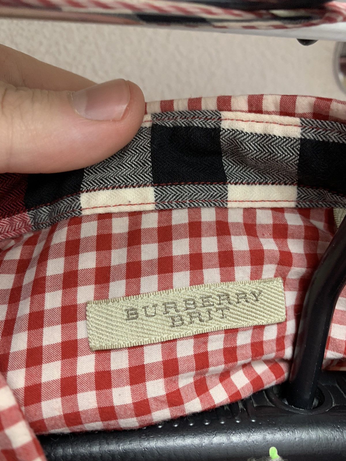 Burberry Burberry Brit longsleeve shirt M sz nova check Size US M / EU 48-50 / 2 - 5 Thumbnail