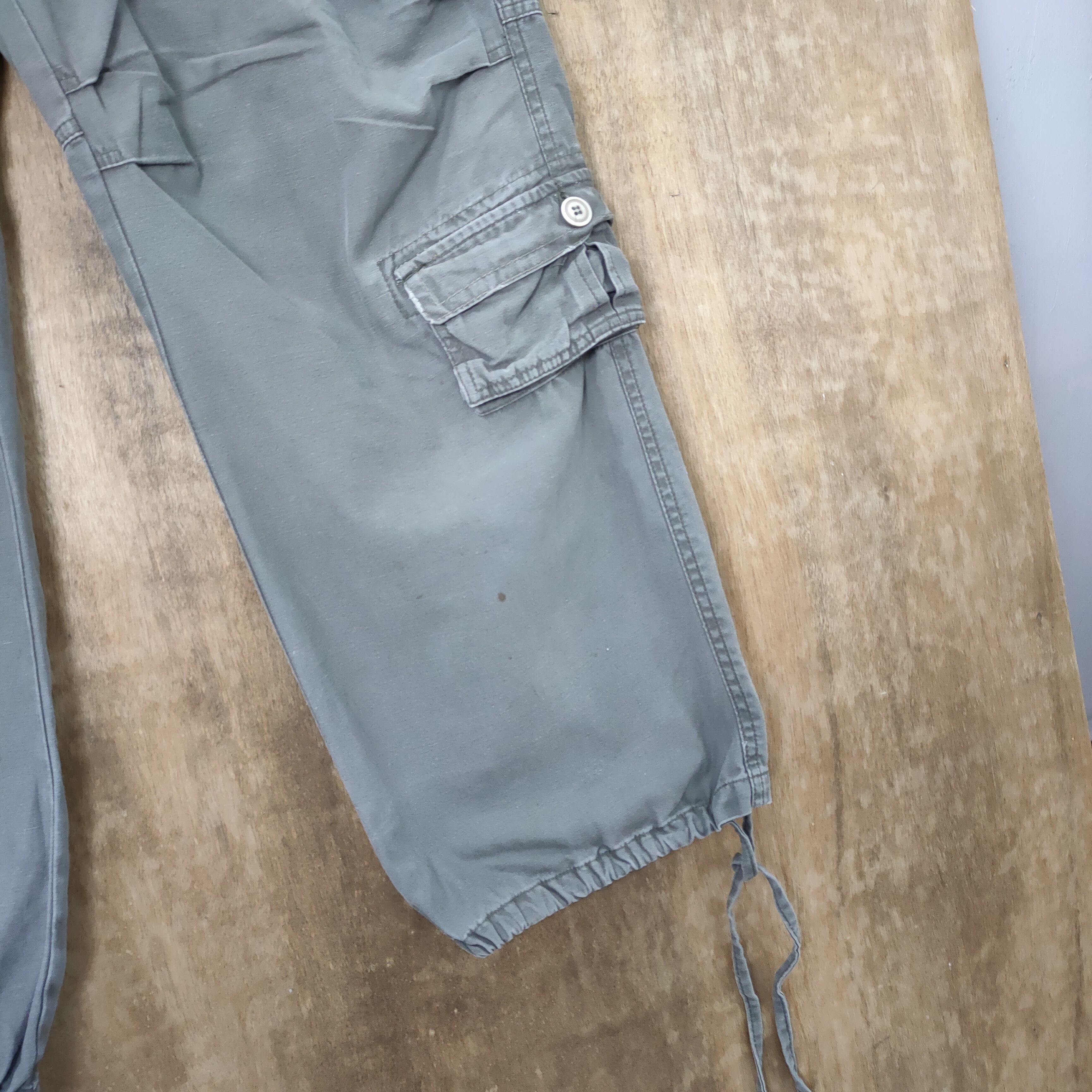 Japanese Brand × Vintage VINTAGE 8 POCKET FADED CARGO PANTS Size US 32 / EU 48 - 13 Thumbnail