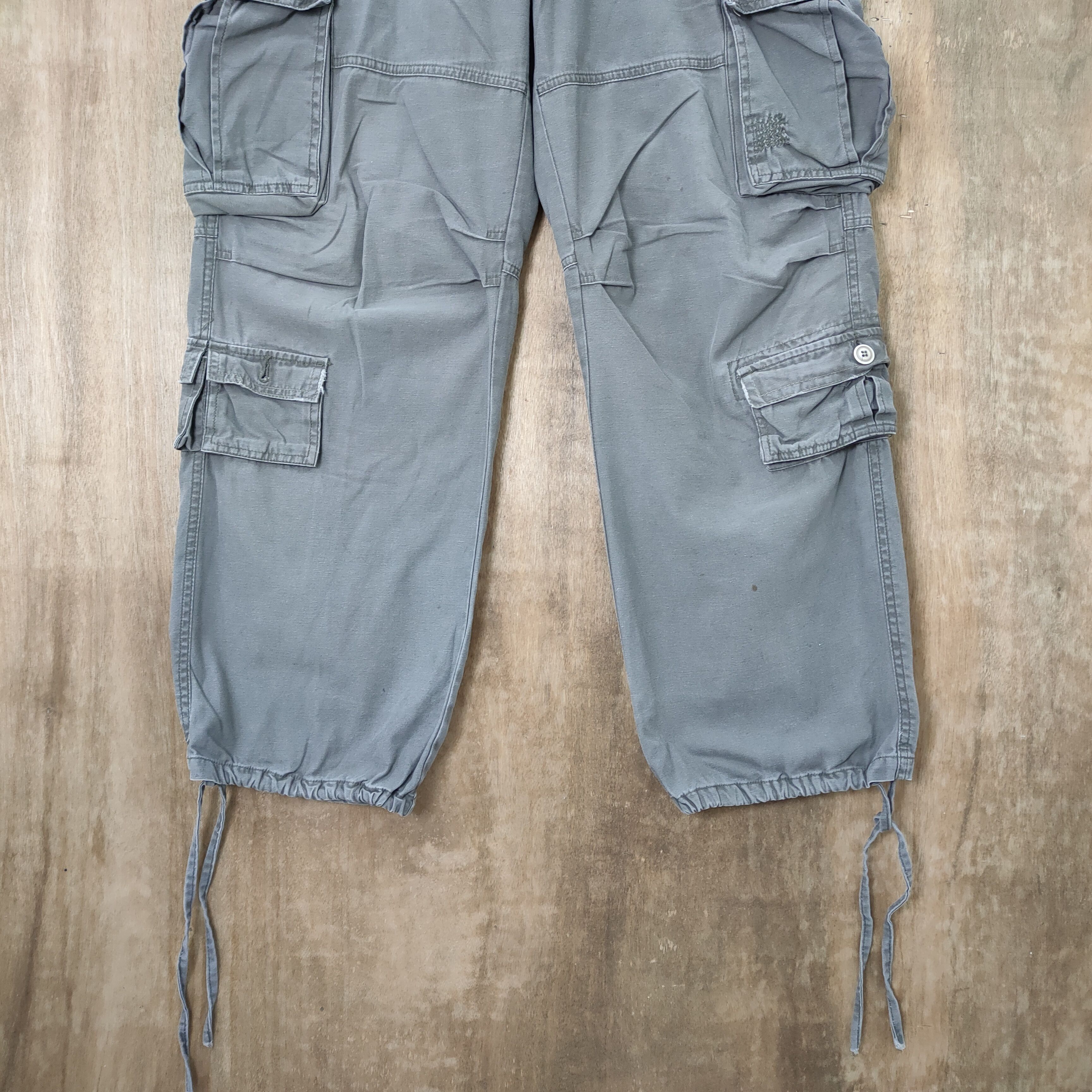 Japanese Brand × Vintage VINTAGE 8 POCKET FADED CARGO PANTS Size US 32 / EU 48 - 5 Thumbnail