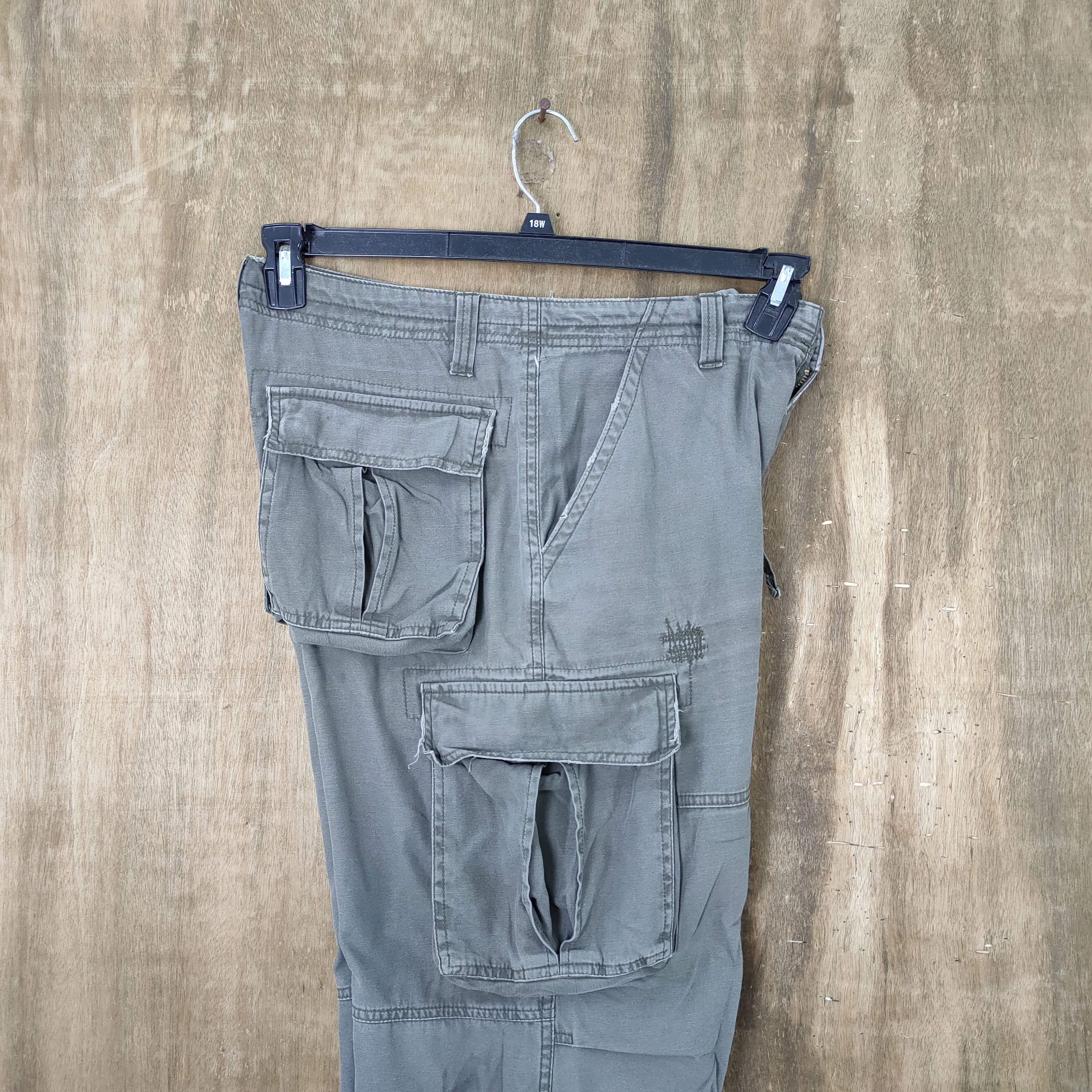 Japanese Brand × Vintage VINTAGE 8 POCKET FADED CARGO PANTS Size US 32 / EU 48 - 10 Thumbnail