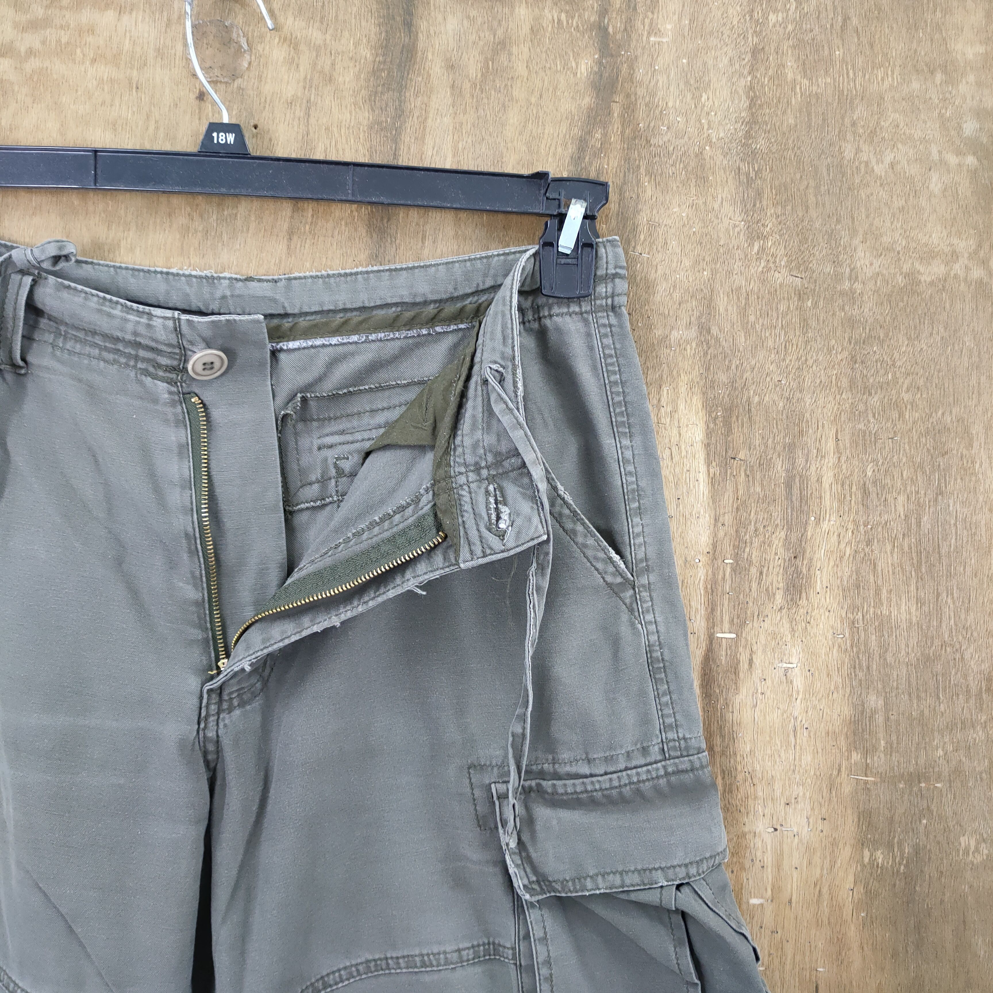Japanese Brand × Vintage VINTAGE 8 POCKET FADED CARGO PANTS Size US 32 / EU 48 - 6 Thumbnail