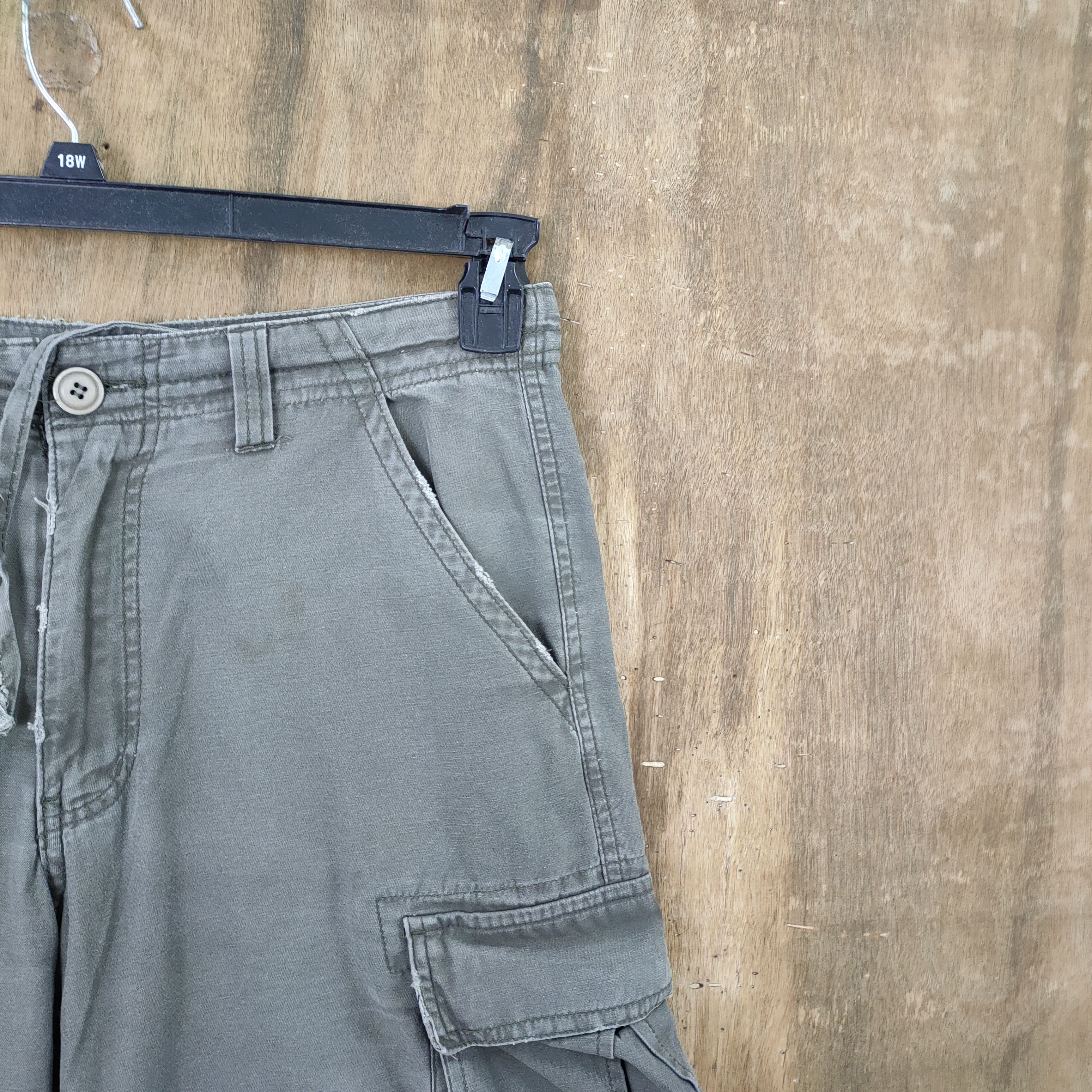 Japanese Brand × Vintage VINTAGE 8 POCKET FADED CARGO PANTS Size US 32 / EU 48 - 15 Thumbnail
