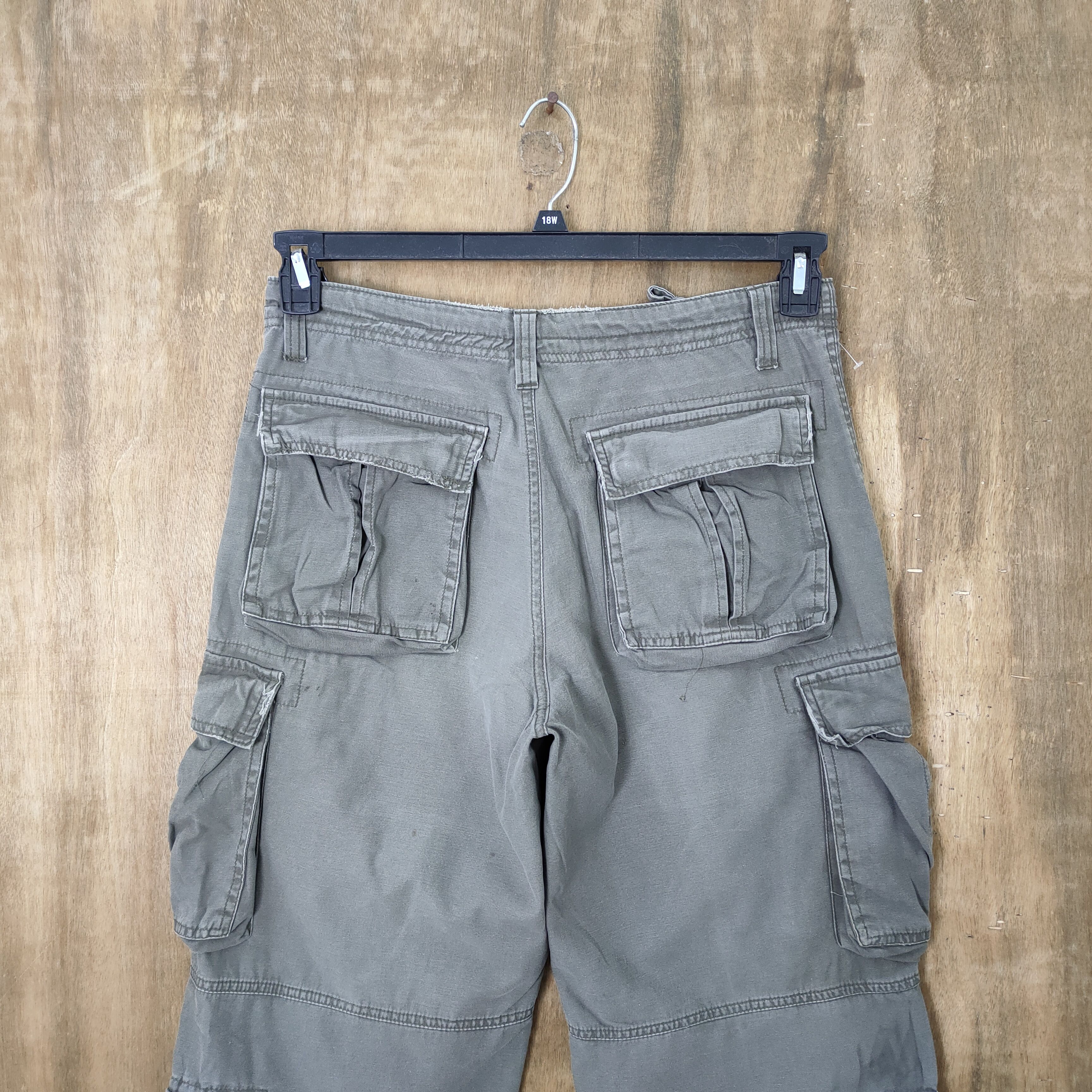 Japanese Brand × Vintage VINTAGE 8 POCKET FADED CARGO PANTS Size US 32 / EU 48 - 8 Thumbnail