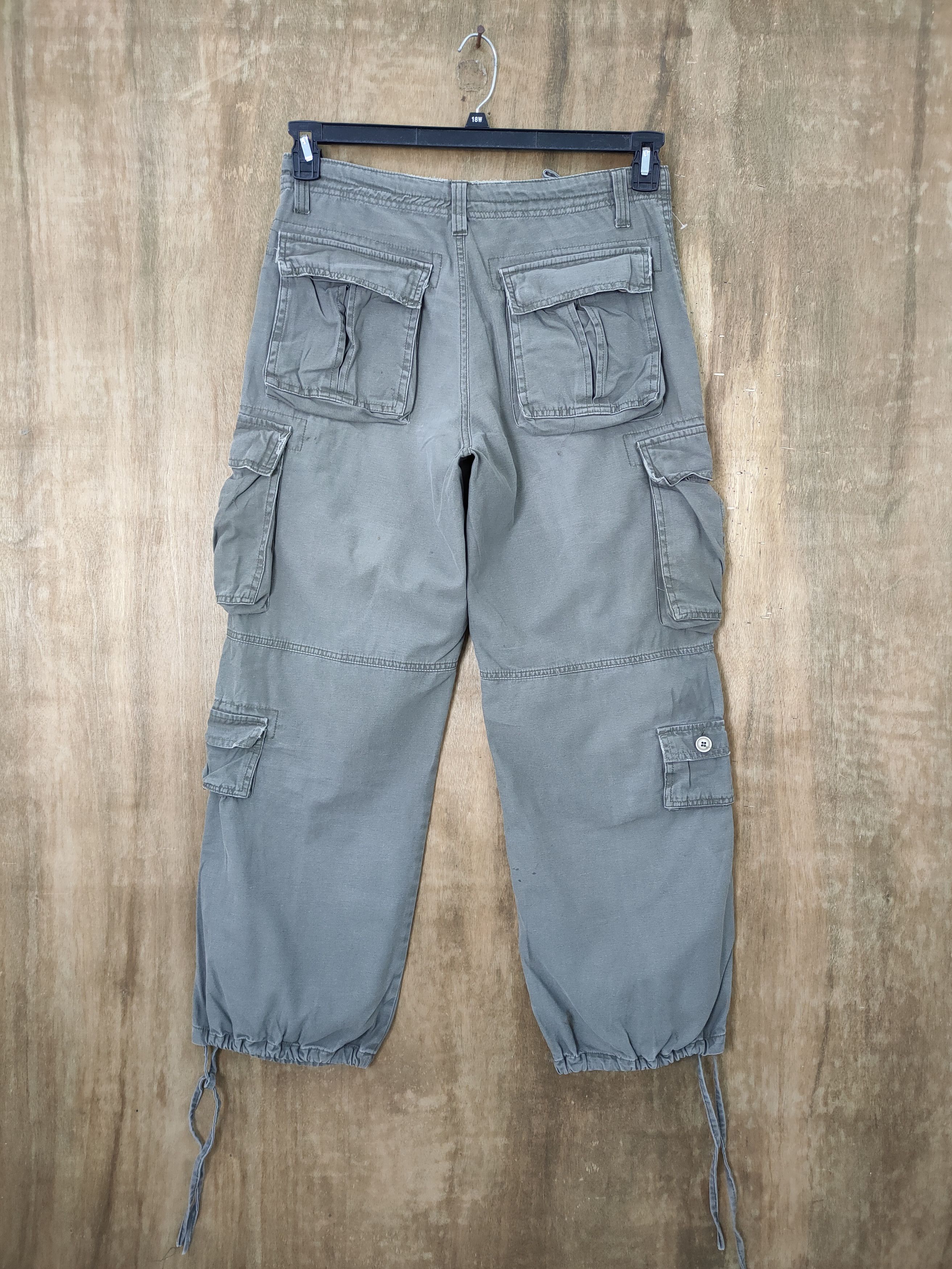 Japanese Brand × Vintage VINTAGE 8 POCKET FADED CARGO PANTS Size US 32 / EU 48 - 3 Thumbnail