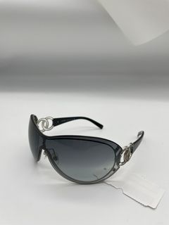 Chanel Black Y2K Square Frame Sunglasses – Vintage by Misty