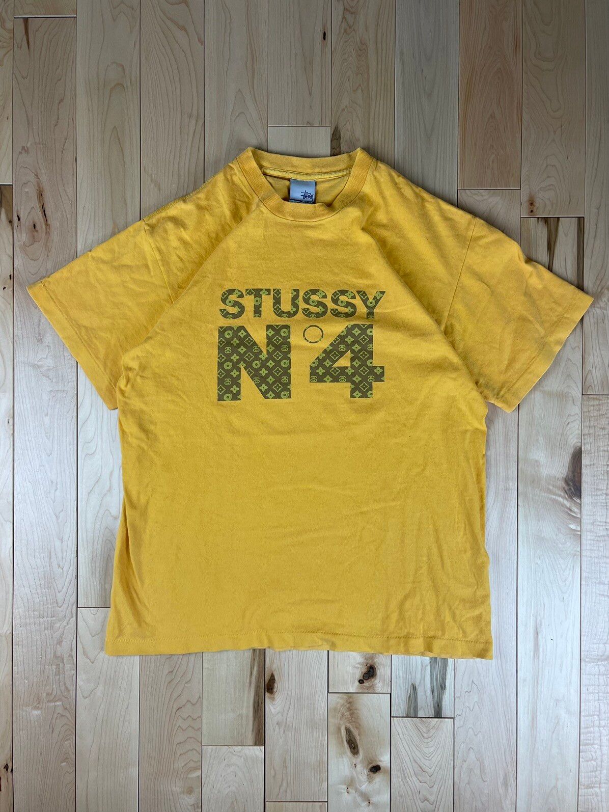 Stussy Early 2000s Stussy N04 Bootleg Chanel Graphic T-Shirt
