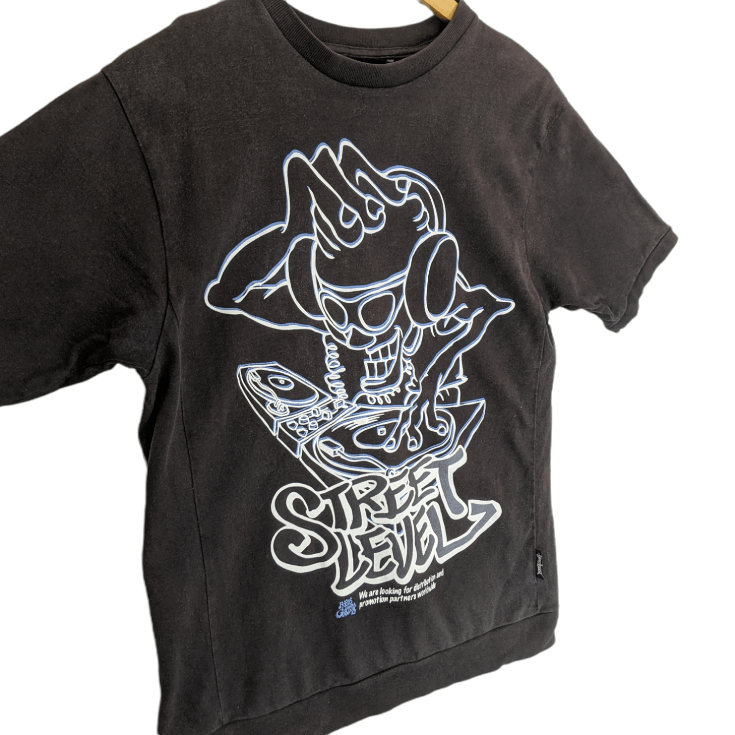 Japanese Brand BABY GANG Street Level Big Graphic Image T-Shirt Size US S / EU 44-46 / 1 - 3 Thumbnail