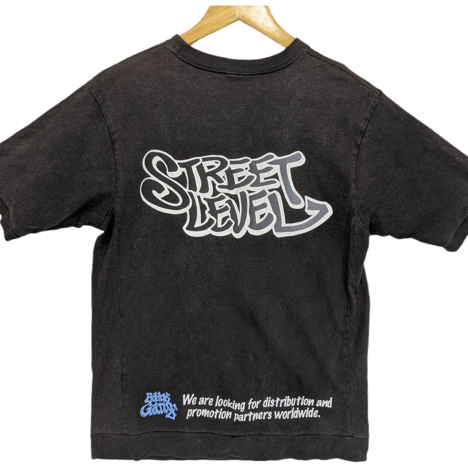 Japanese Brand BABY GANG Street Level Big Graphic Image T-Shirt Size US S / EU 44-46 / 1 - 6 Thumbnail